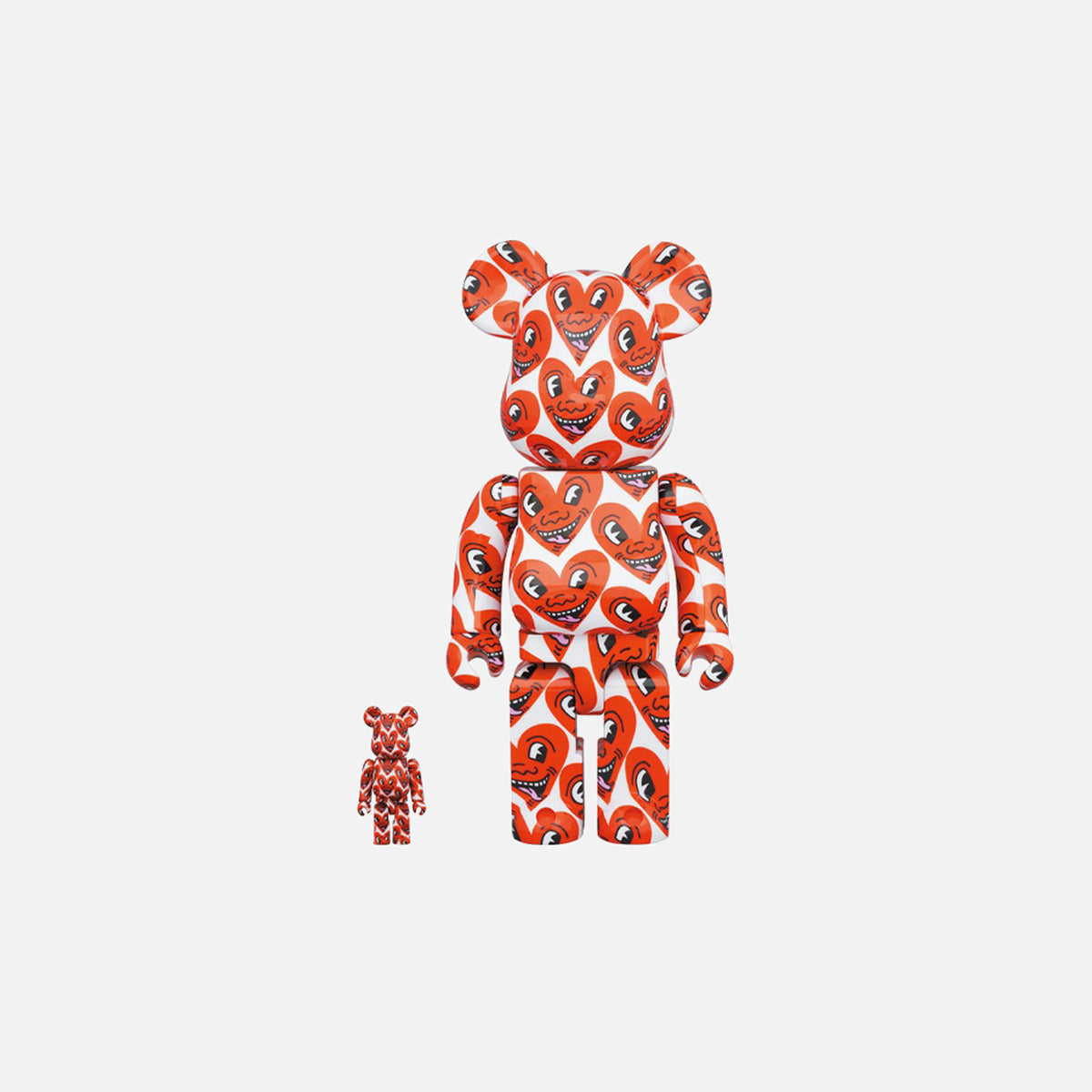 BearBrick Keith Haring #6 100% + 400%