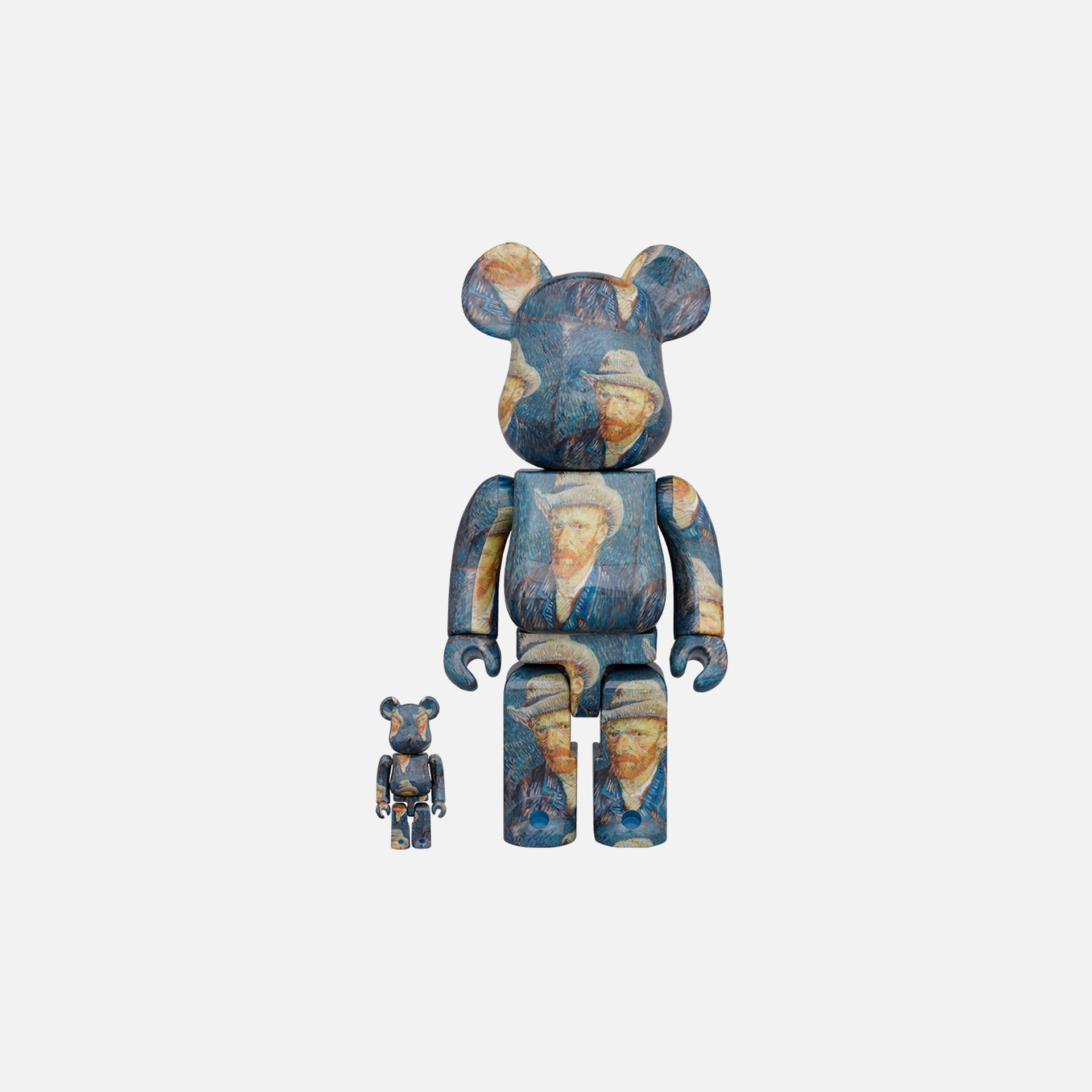 BearBrick Van Gogh Museum Self Portrait 400% + 100%