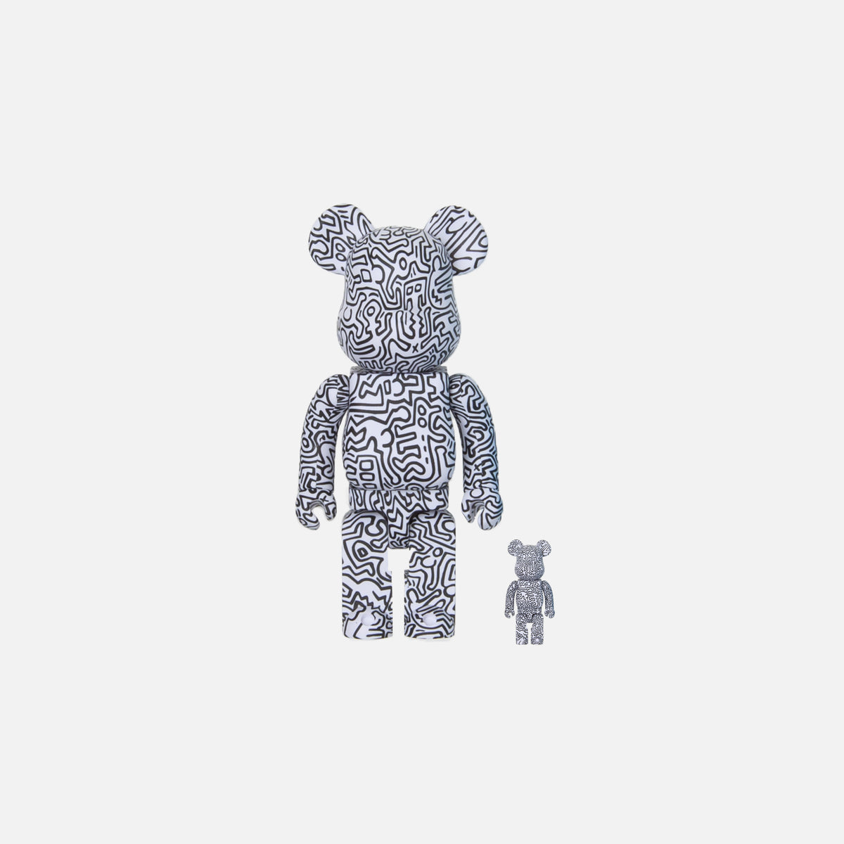 BearBrick Keith Haring #4 100% + 400%