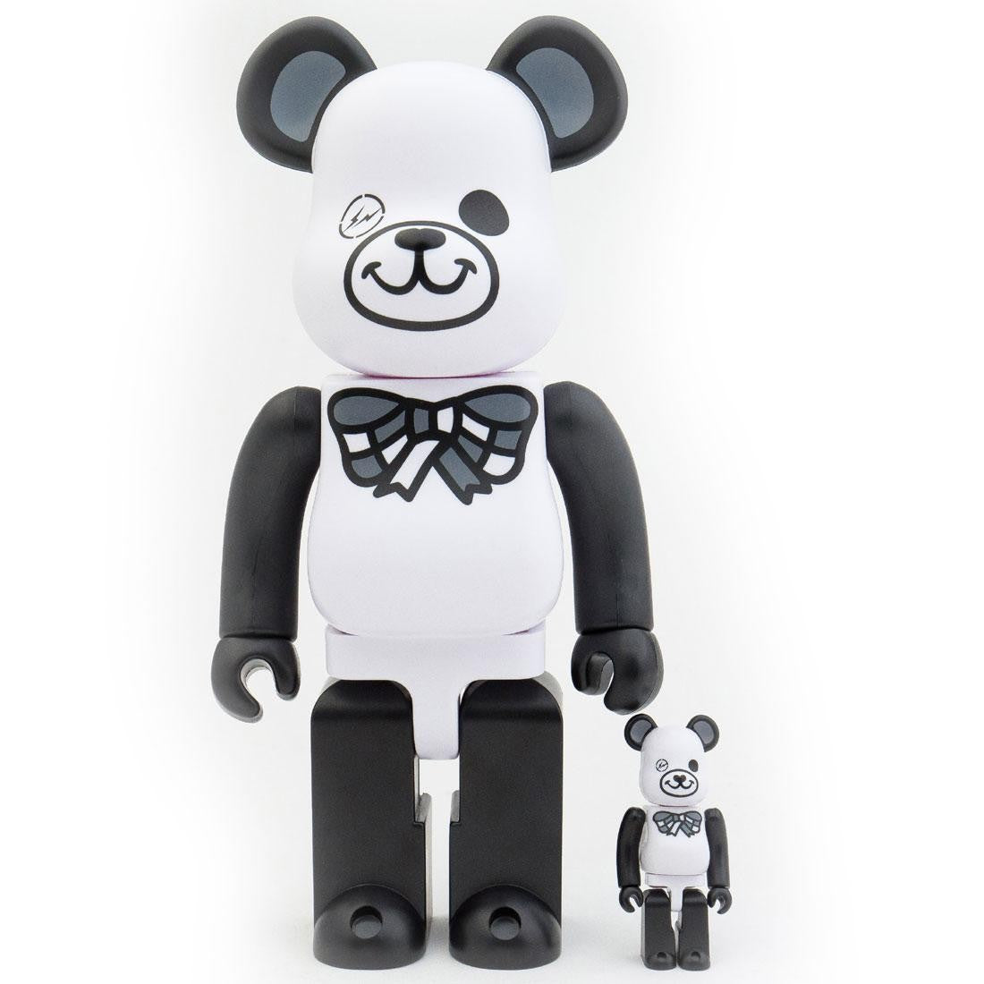 BearBrick Freemasonry x Fragment Design 100% + 400% - White