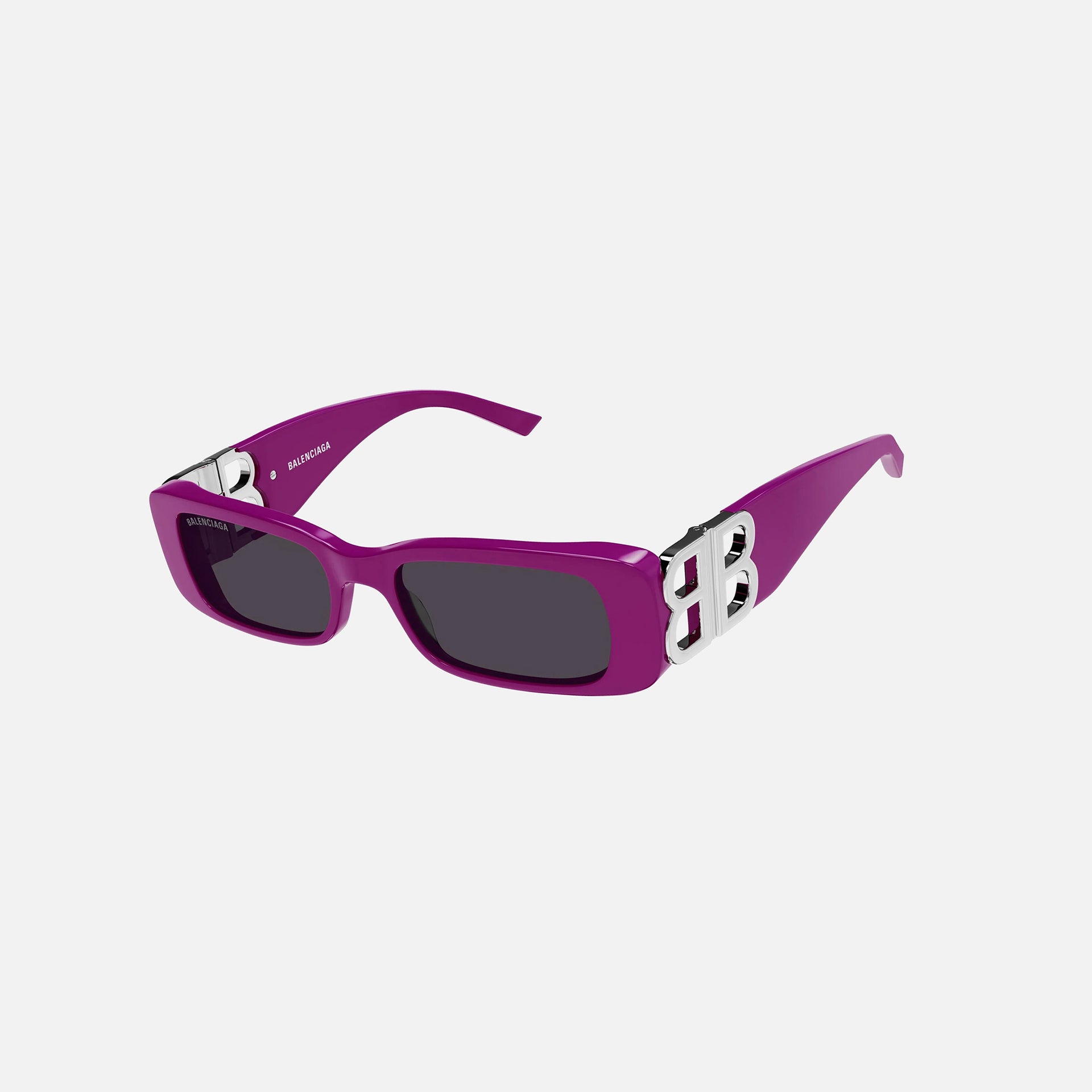 Balenciaga Acetate BB Logo Hinge Square Frame - Fuchsia