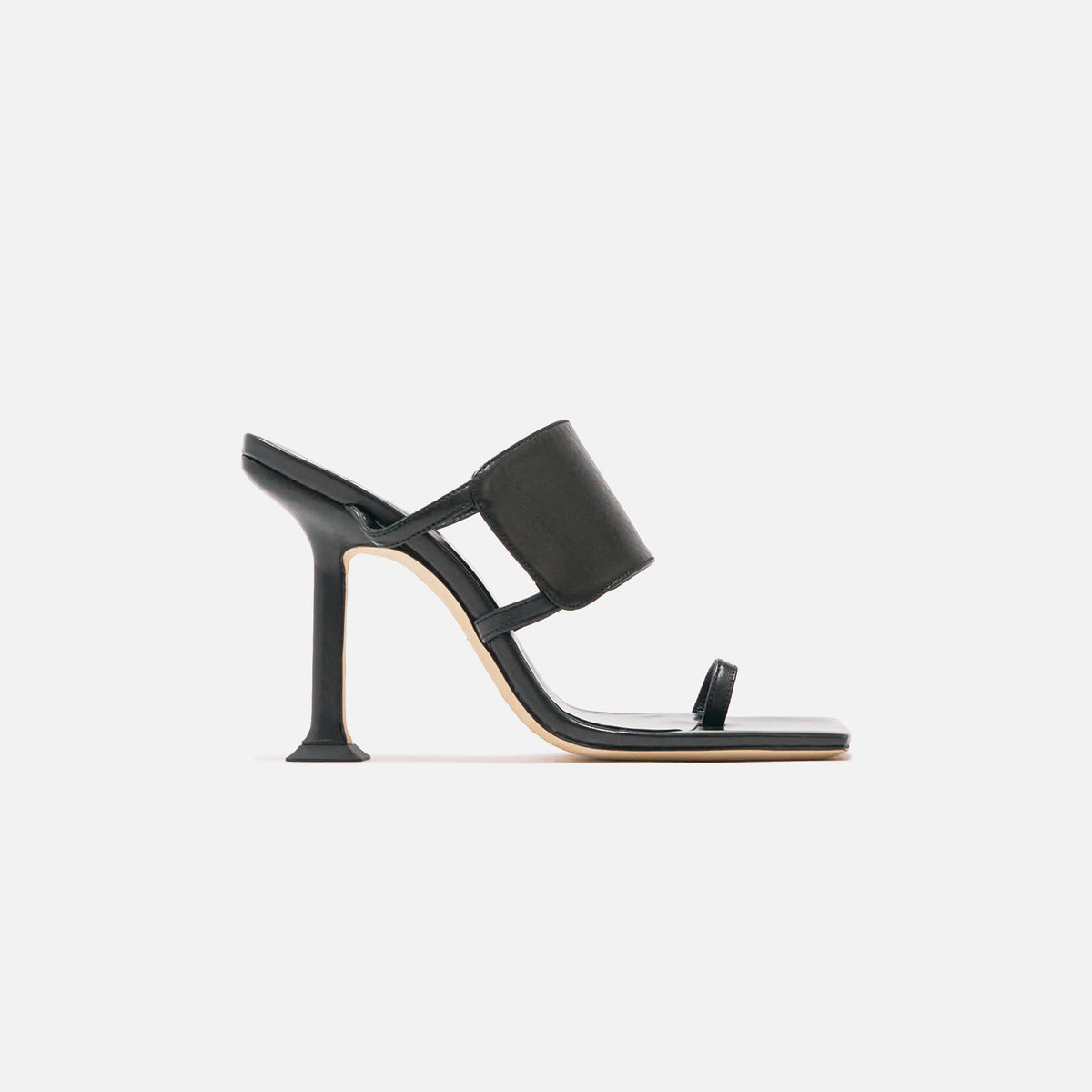 By Far Gigi Heel - Black Gloss