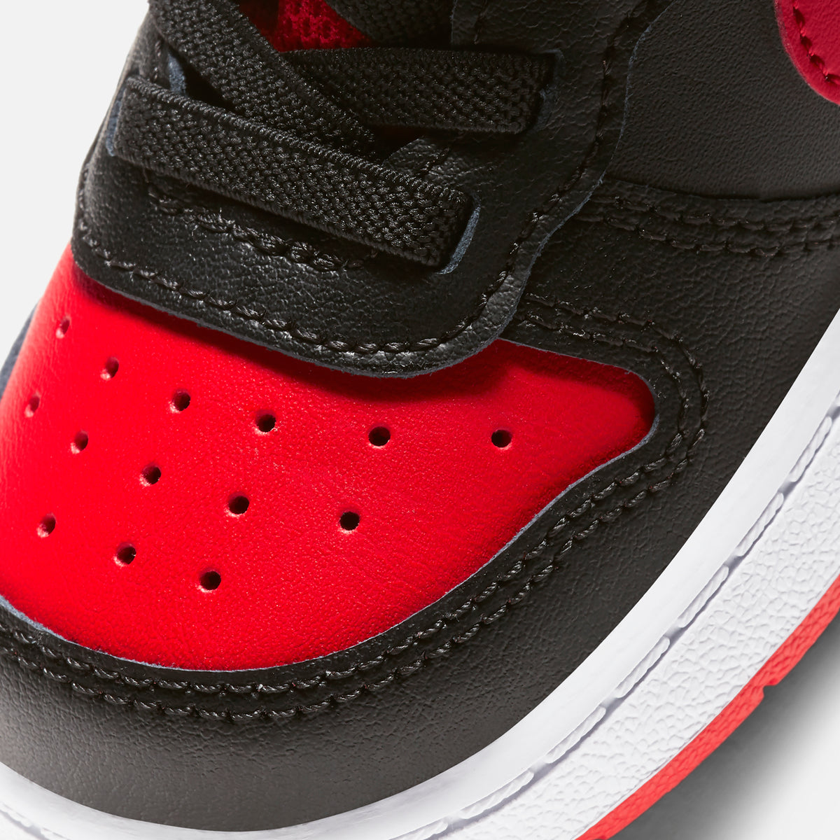 Nike Toddler Court Borough Low 2 - Black / University Red