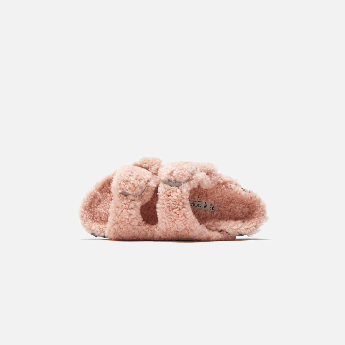 Birkenstock WMNS Arizona Big Buckle Platform Teddy - Crystal Rose