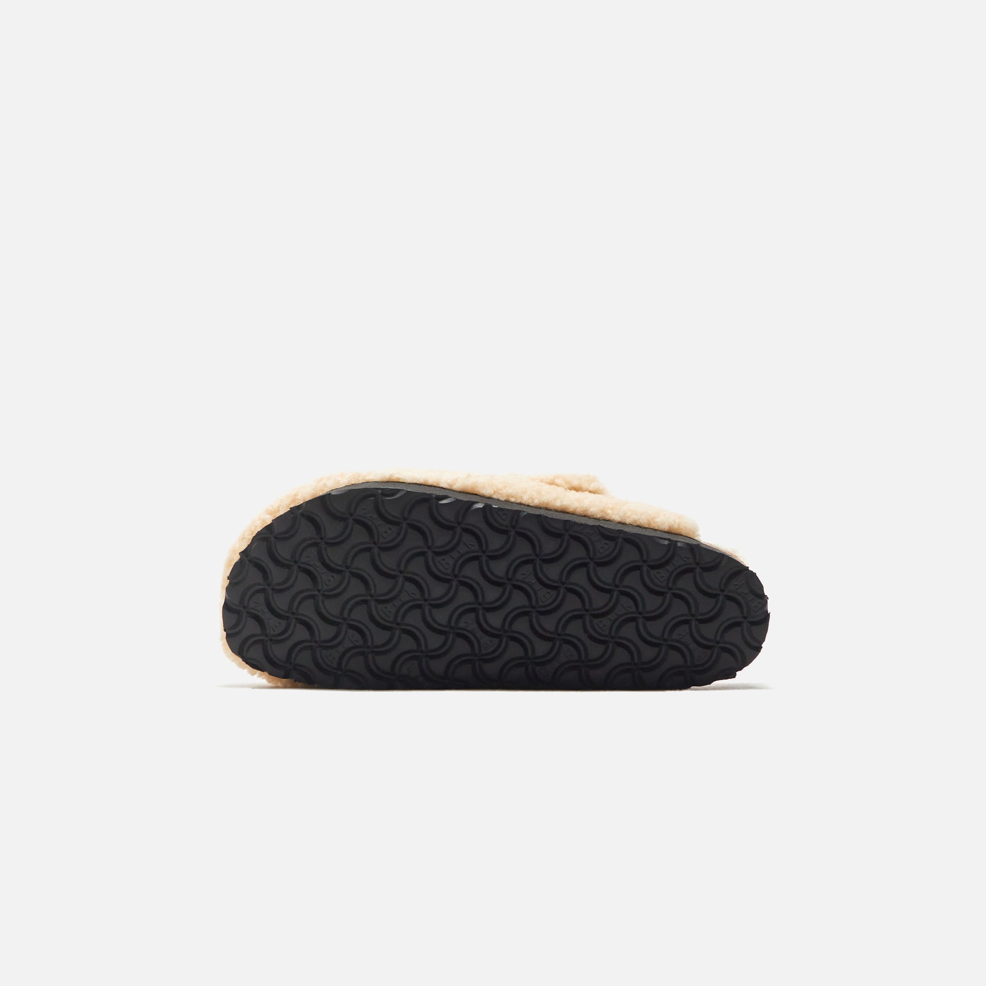 Birkenstock WMNS Boston Big Buckle Platform Teddy - Eggshell