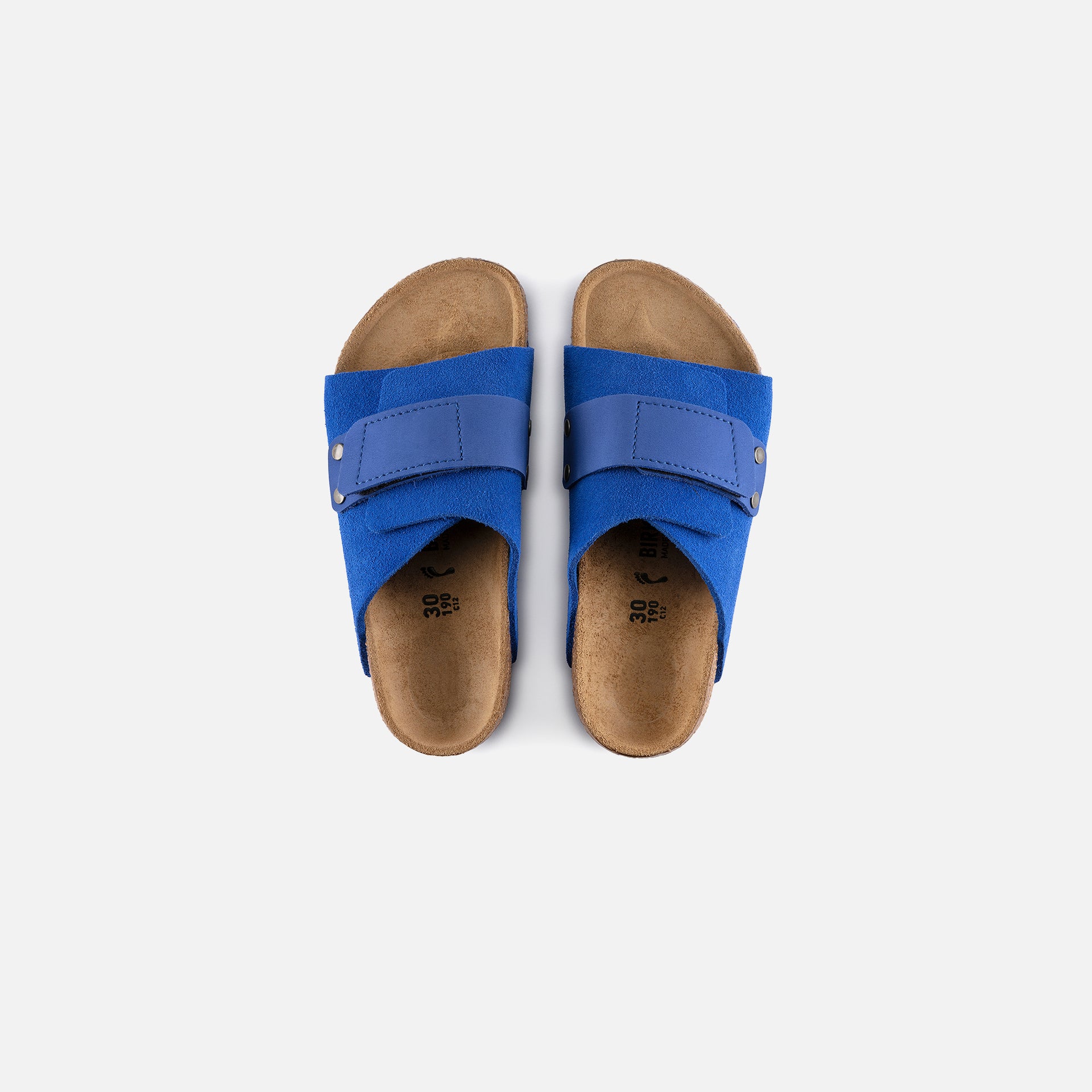 Birkenstock Kids Kyoto Suede - Ultra Blue