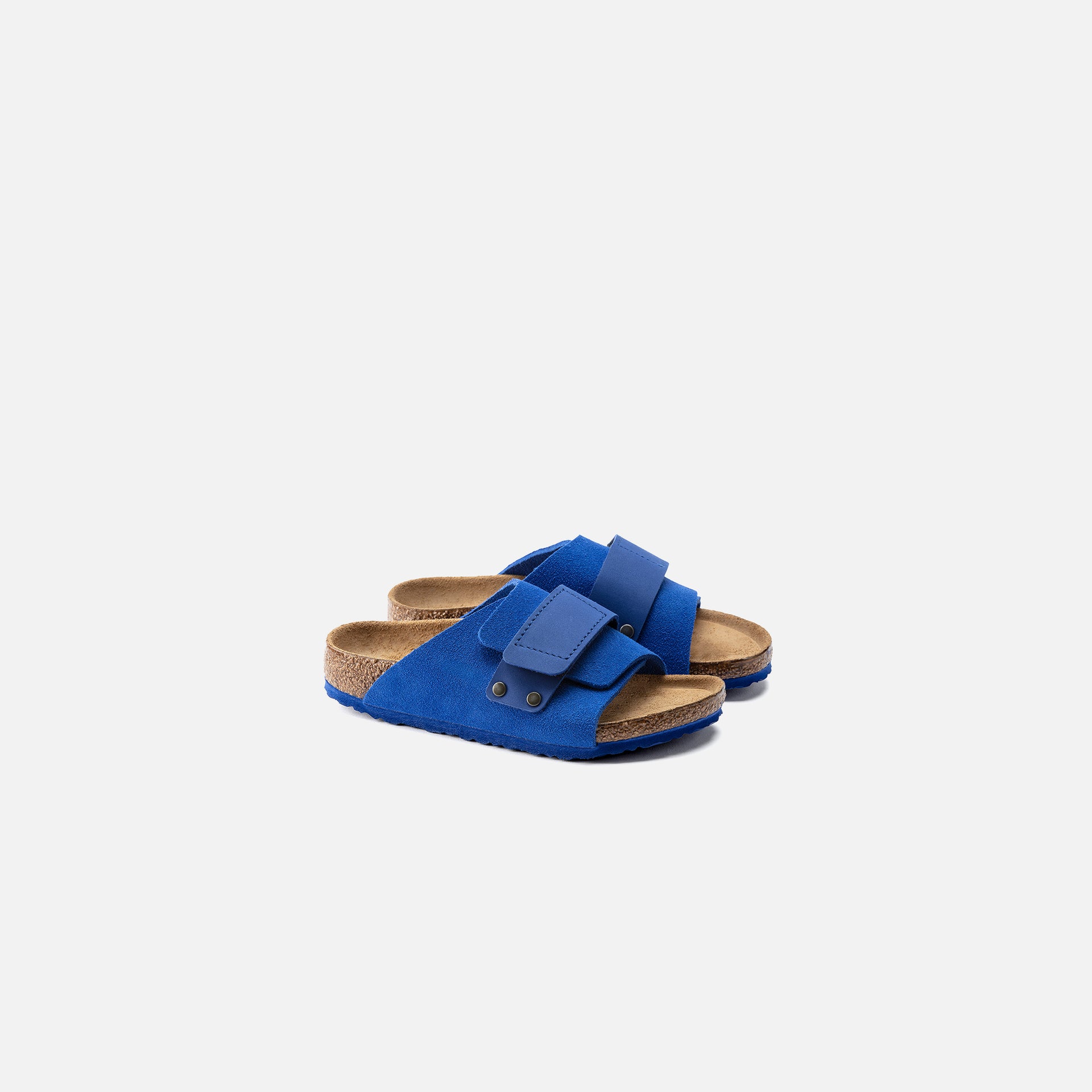 Birkenstock Kids Kyoto Suede - Ultra Blue