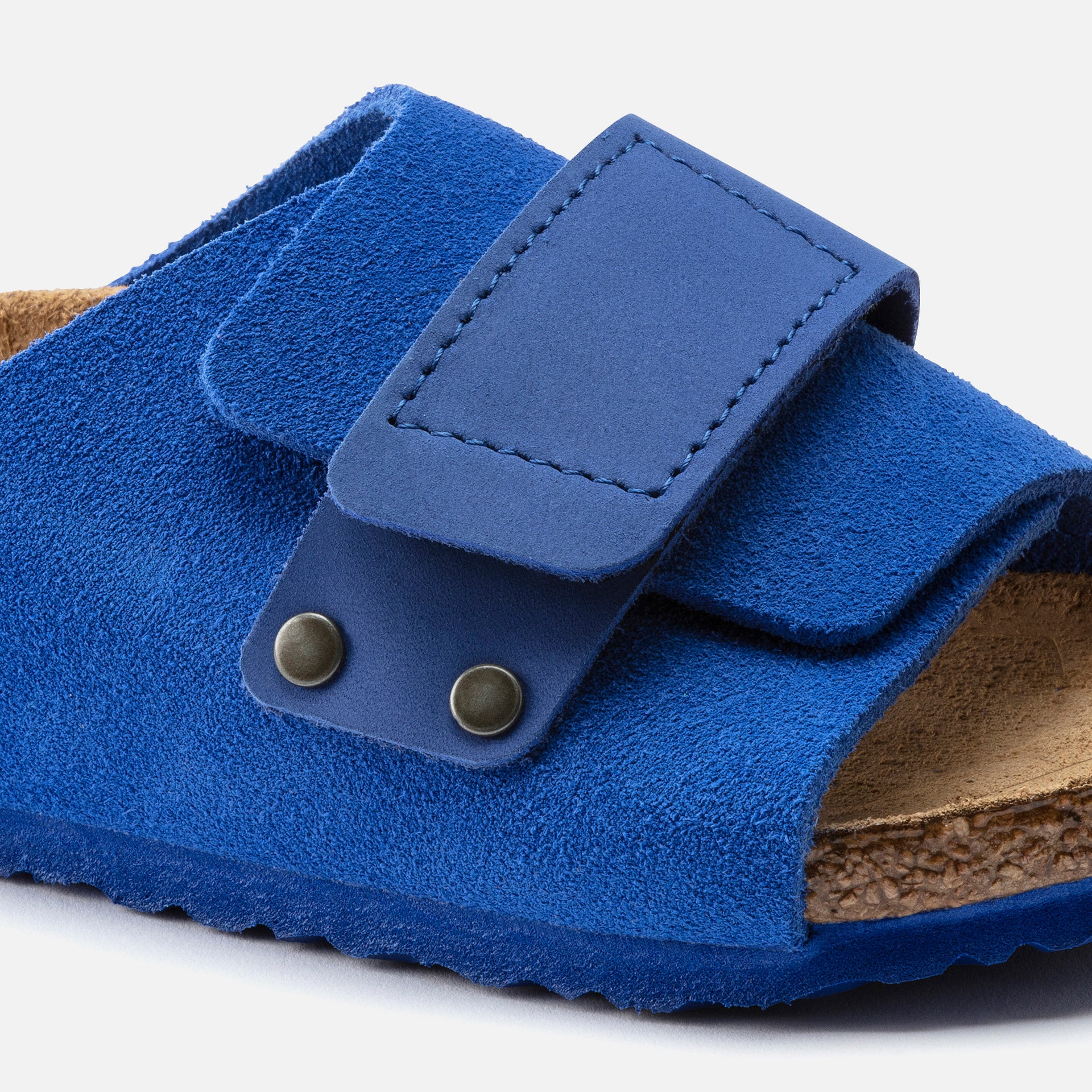 Birkenstock Kids Kyoto Suede - Ultra Blue