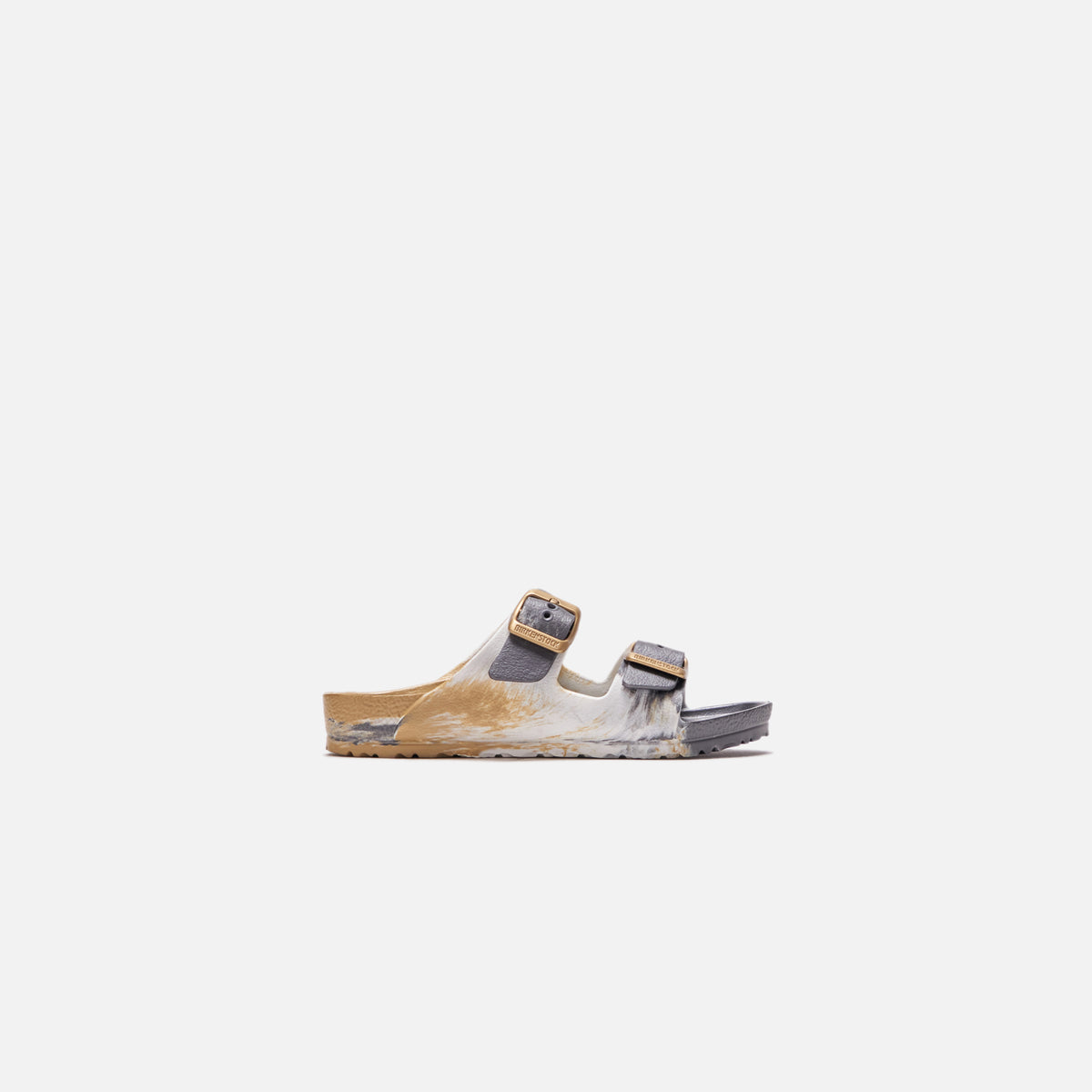 Birkenstock Kids Arizona Eva - Multi / Metallic Gold
