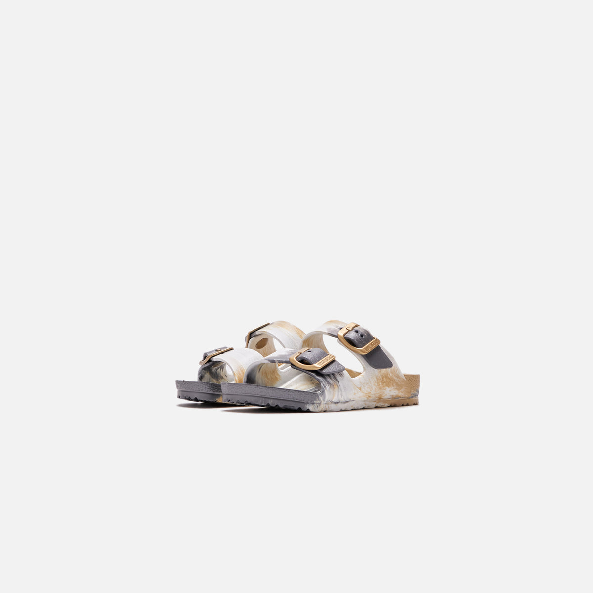 Birkenstock Kids Arizona Eva - Multi / Metallic Gold