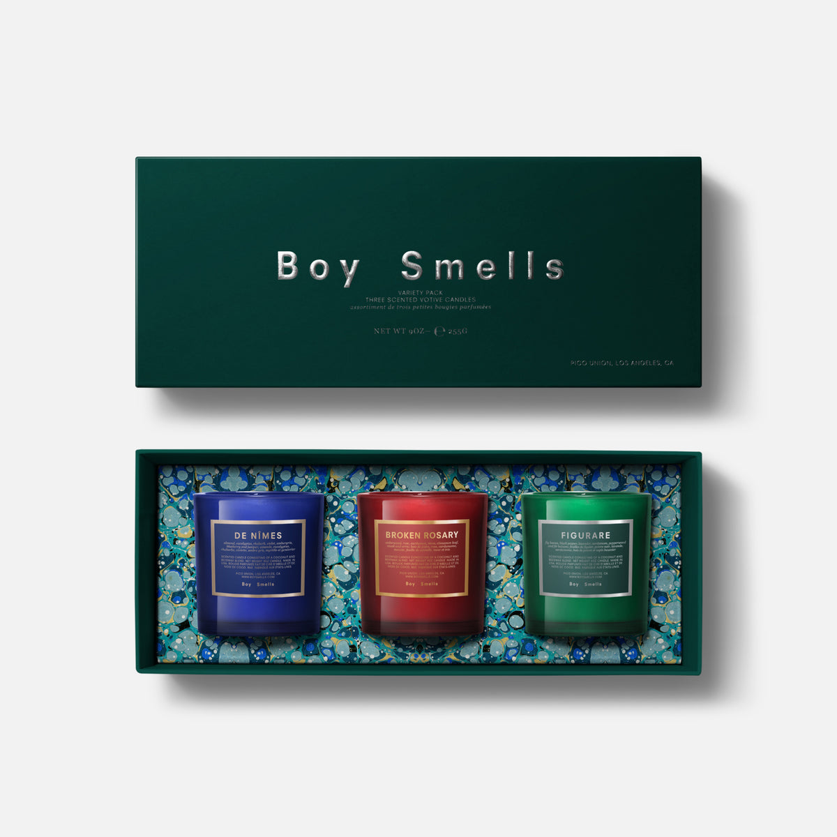Boy Smells Holiday 2021 Votive Candle Set