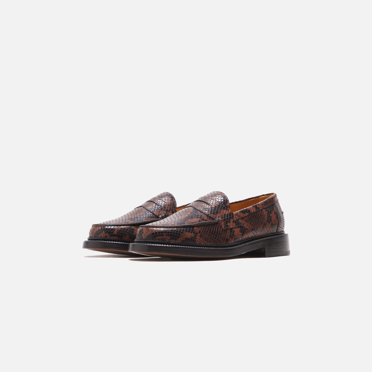 Blackstock & Weber The Ellis Penny Loafer - Garden Snake