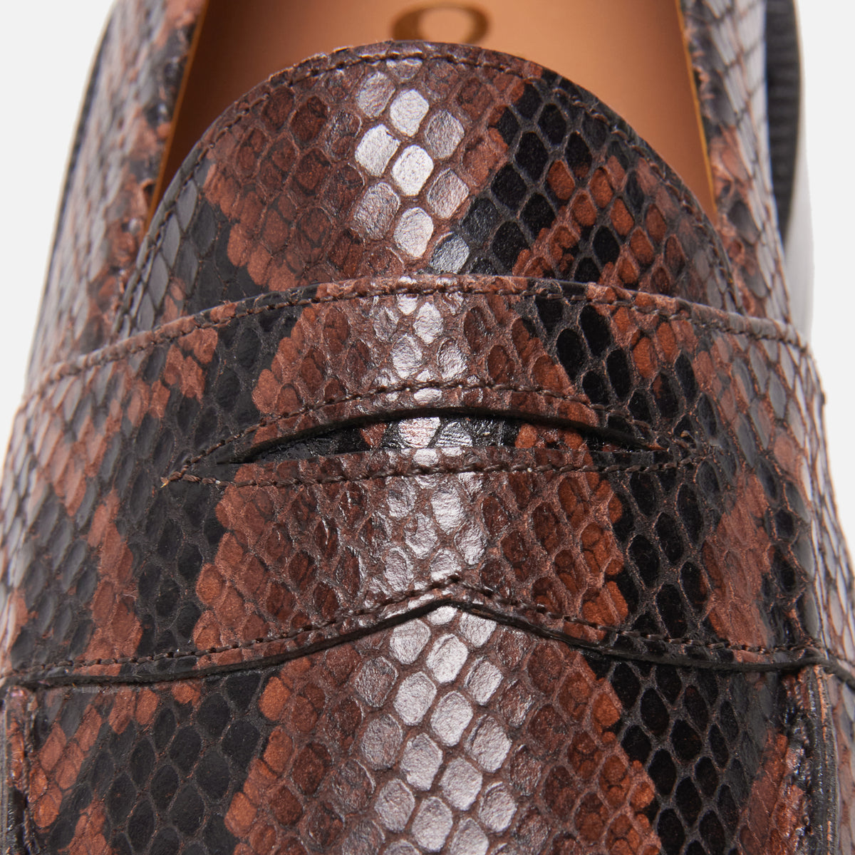 Blackstock & Weber The Ellis Penny Loafer - Garden Snake