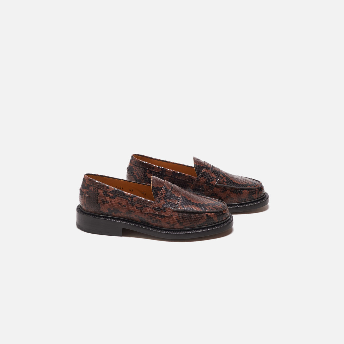 Blackstock & Weber The Ellis Penny Loafer - Garden Snake