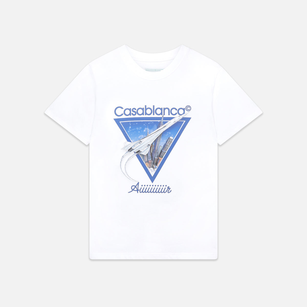 Casablanca Air Printed Tee - White