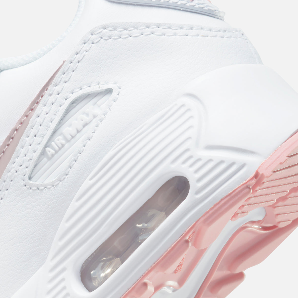 Nike Grade School Air Max 90 - White / Pink Glaze
