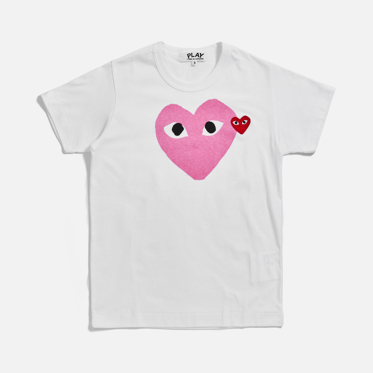 Comme des Garçons WMNS Play Tee - Pink