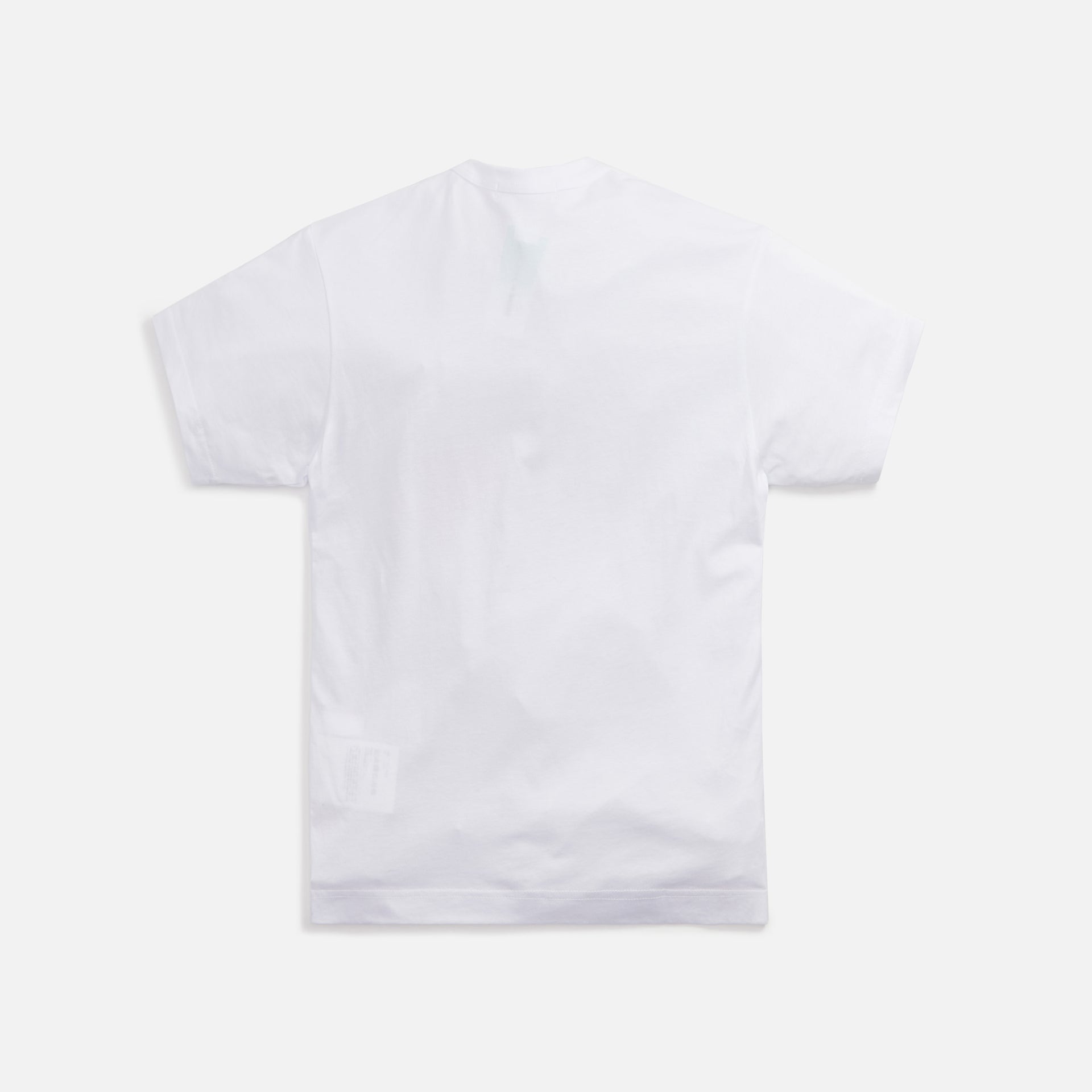 Comme des Garçons Shirt Cotton Jersey Kaws Print Tee - White