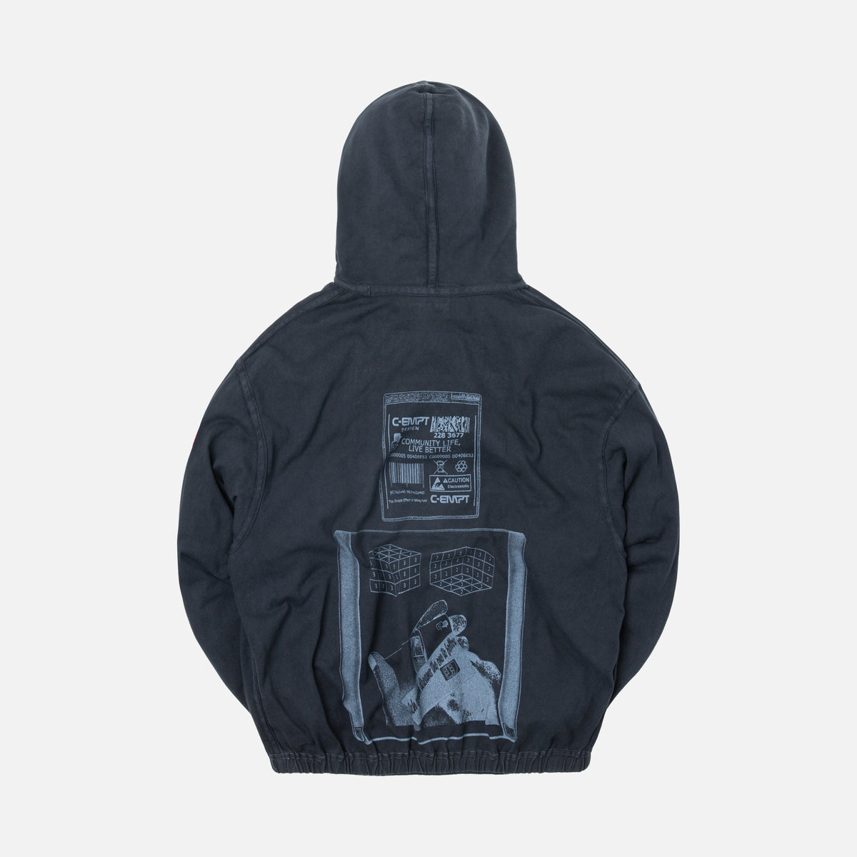Cav Empt C-Empt Light Hoodie - Black