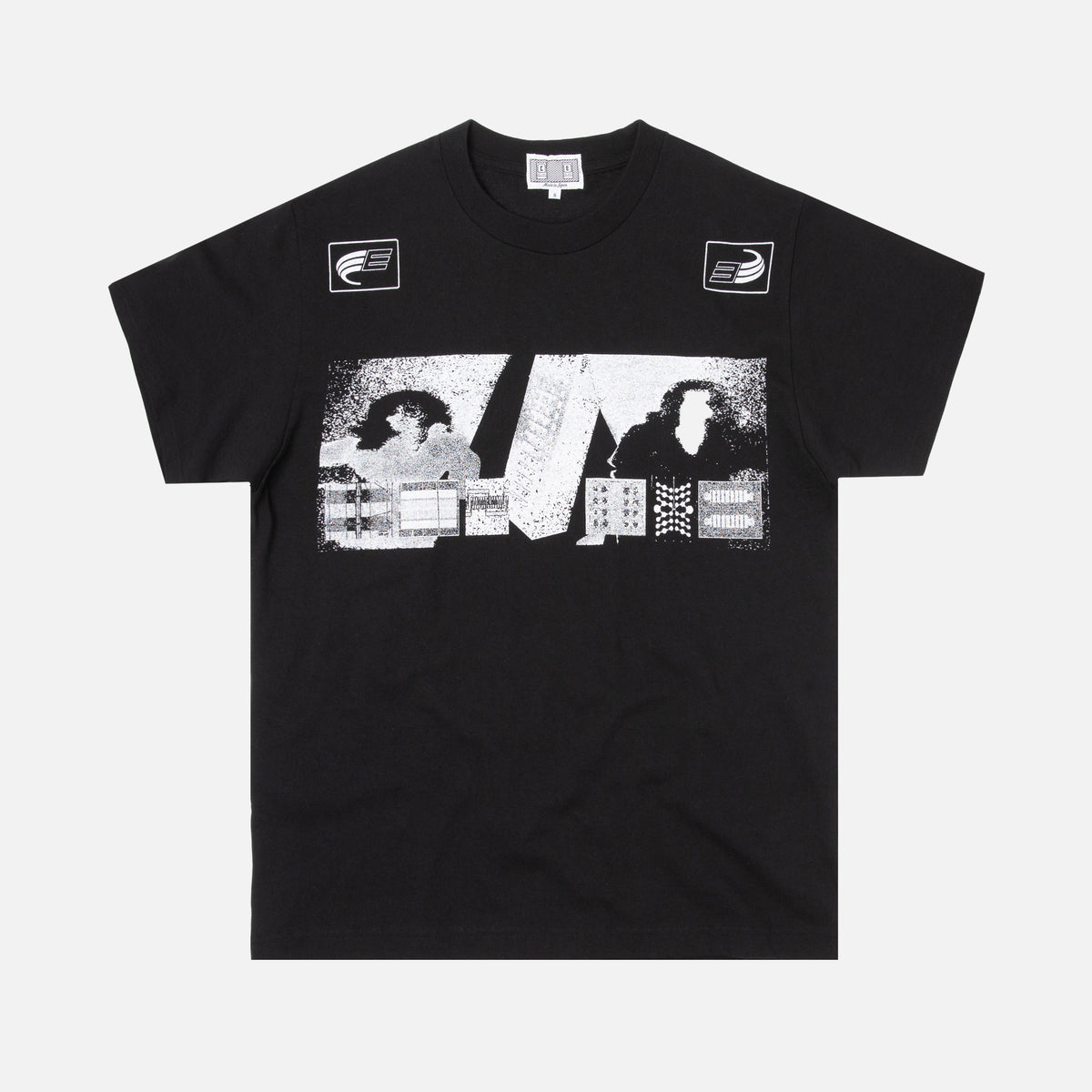 Cav Empt Curved Tee - Black