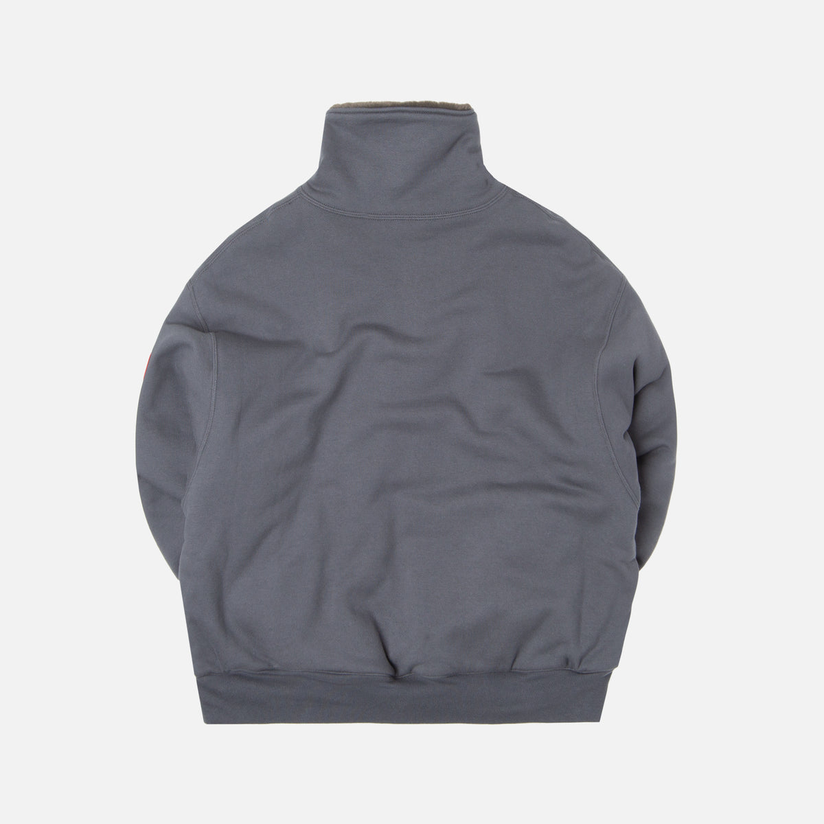Cav Empt Furry Lining Zip Sweat - Charcoal