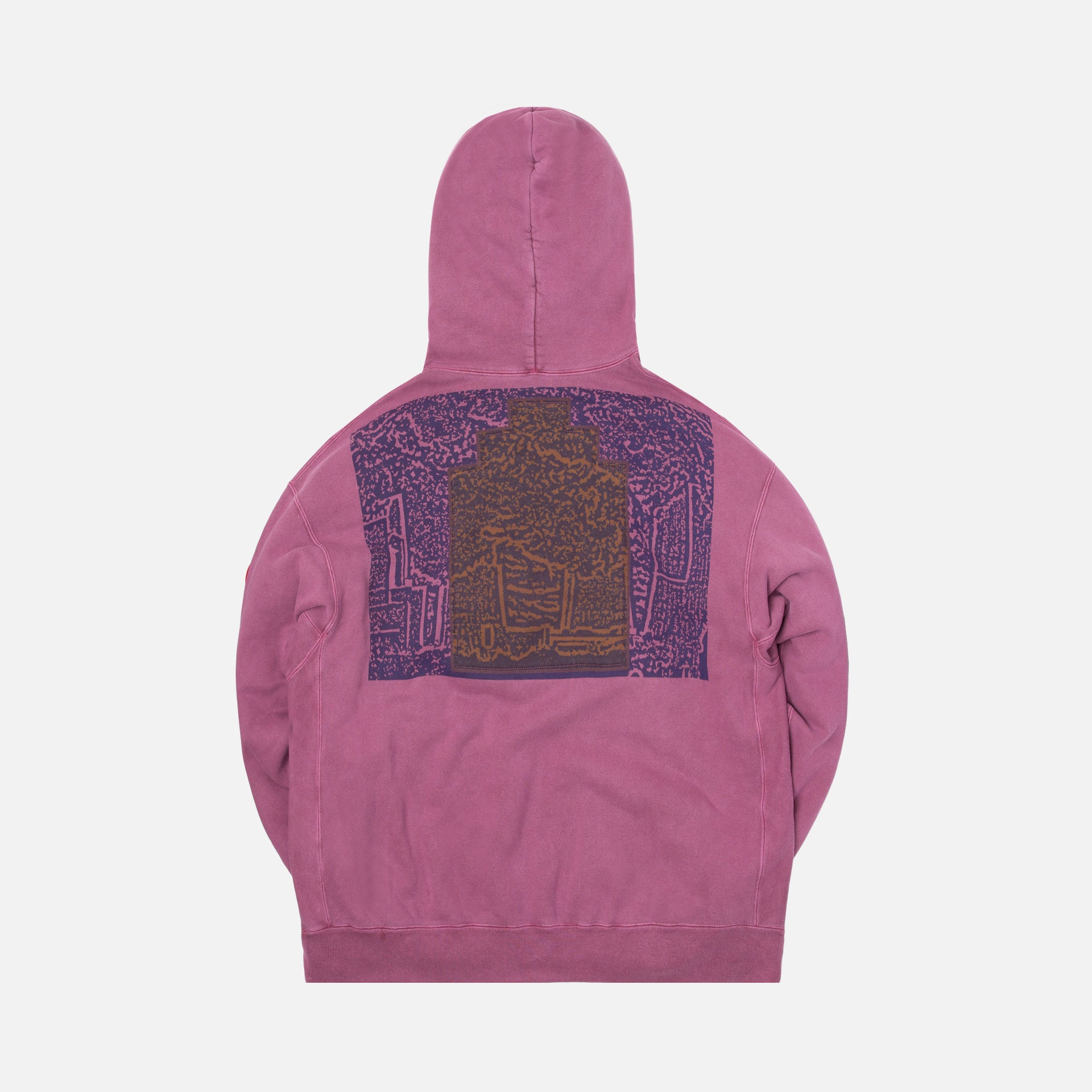 Cav Empt Overdye Smoky Heavy Hoody - Pink