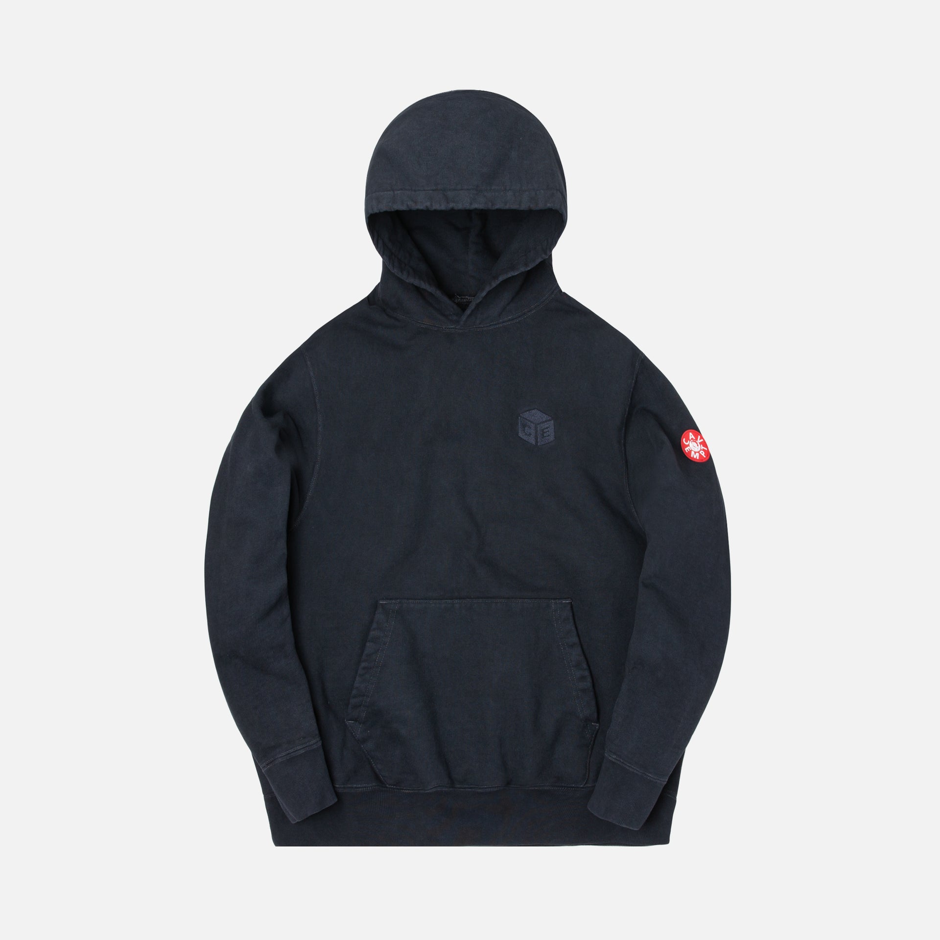 Cav Empt Overdye Cube Heavy Hoody - Black