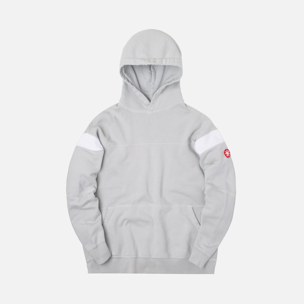 Cav Empt Overdye Panel Heavy Hoodie - Grey