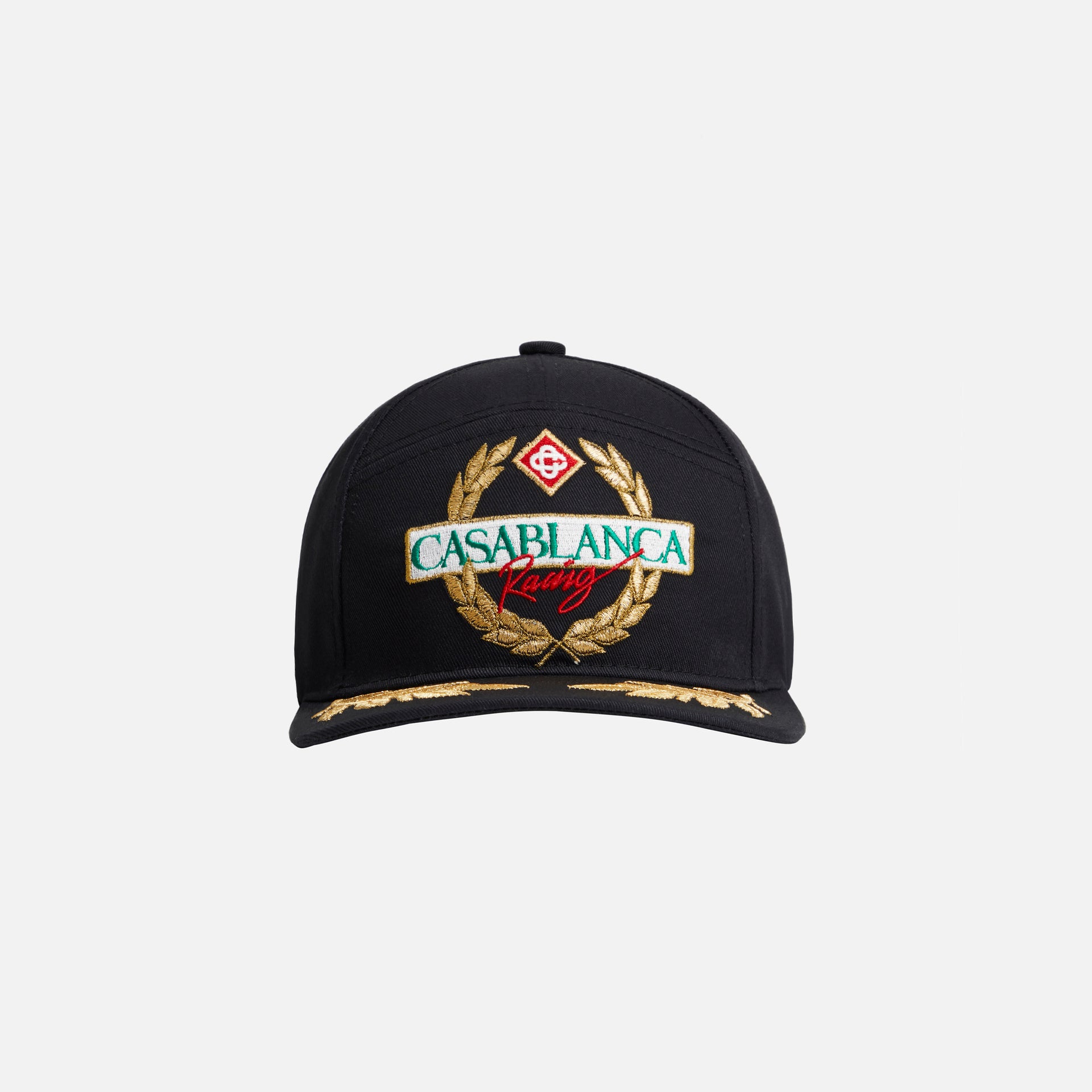 Casablanca Racing Twill Cap - Black