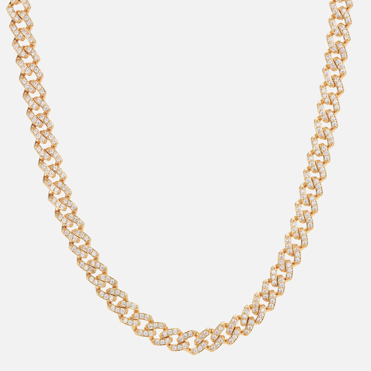 Crystal Haze Mexican Chain -  Gold