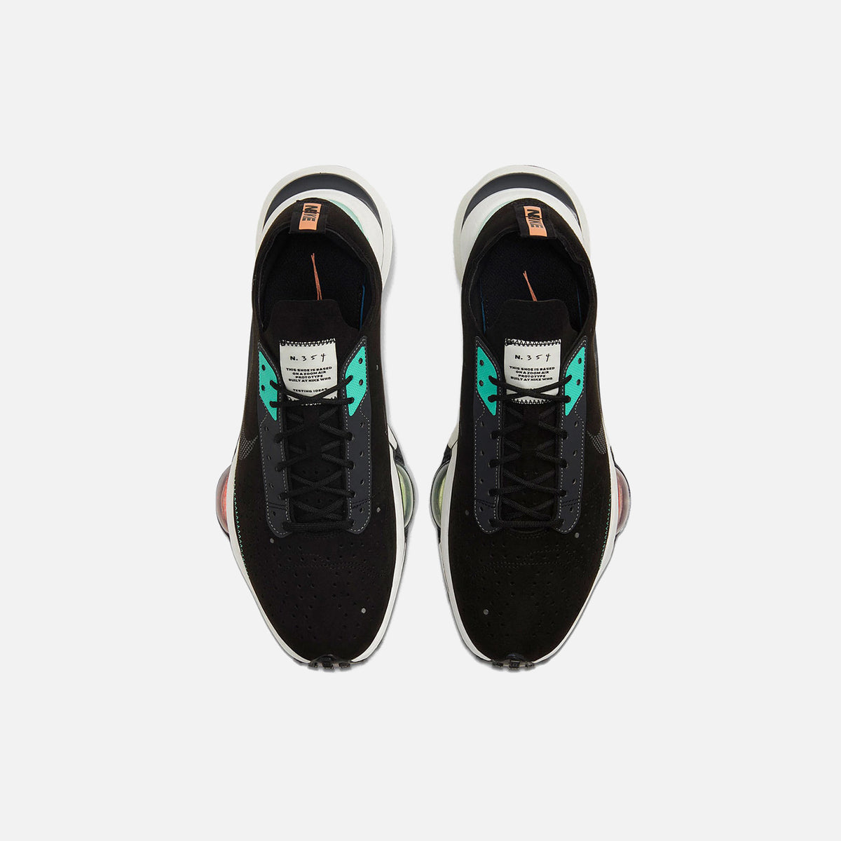Nike Air Zoom Type - Black / Summit White / Menta / Orange Trans