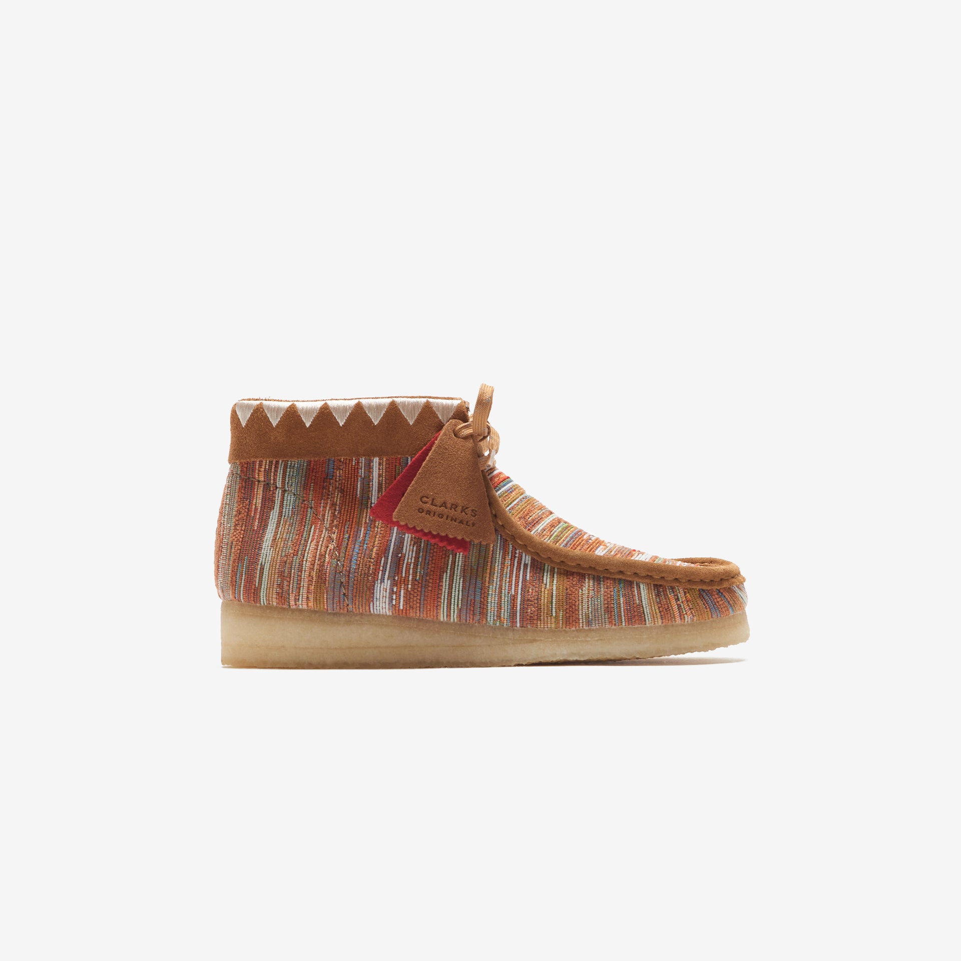Clarks Wallabee Boot - Ginger Fabric