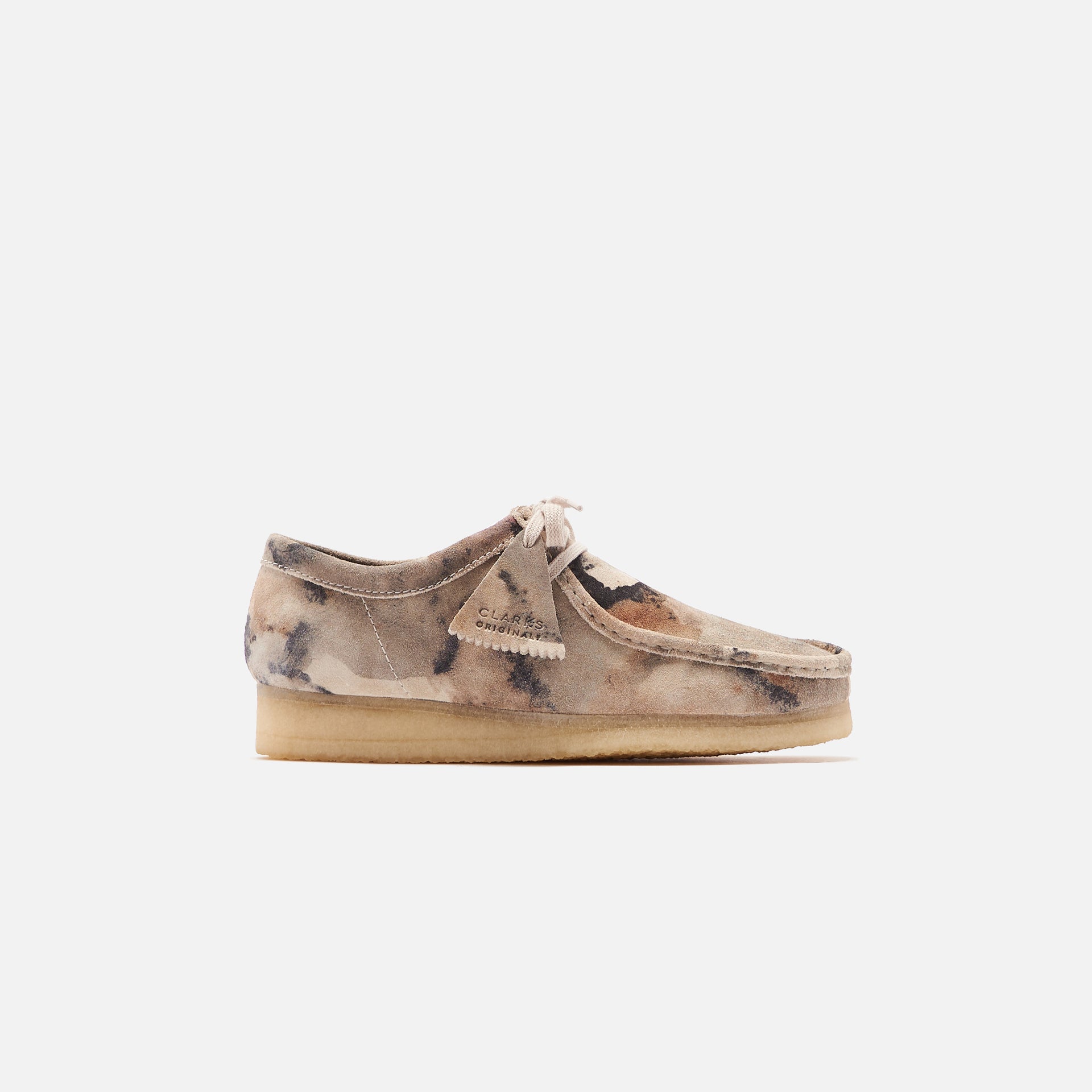 Clarks Wallabee - Off White / Camo