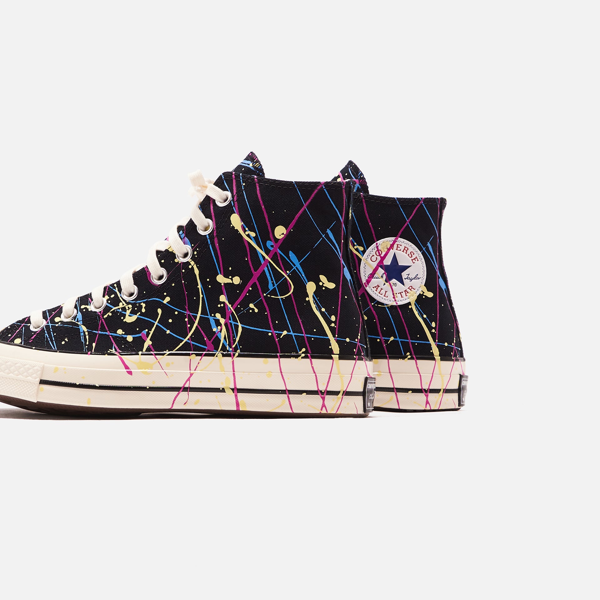 Converse Chuck 70 High - Black / Hyper Magenta / Egret