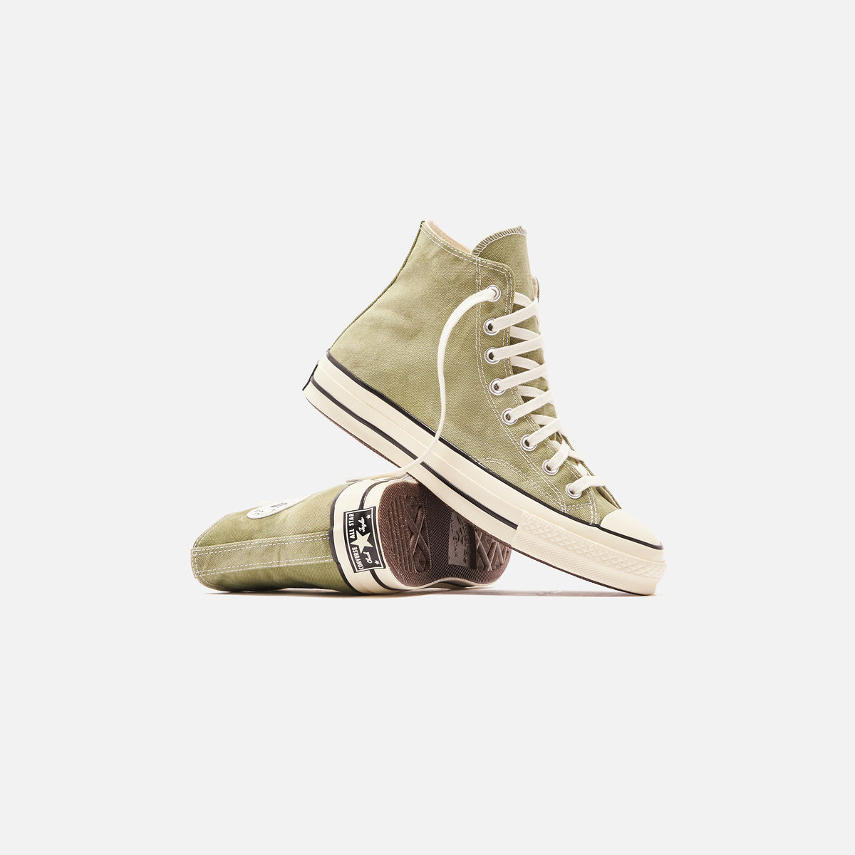 Converse Chuck 70 Washed Canvas - Light Field Surplus / Egret / Black