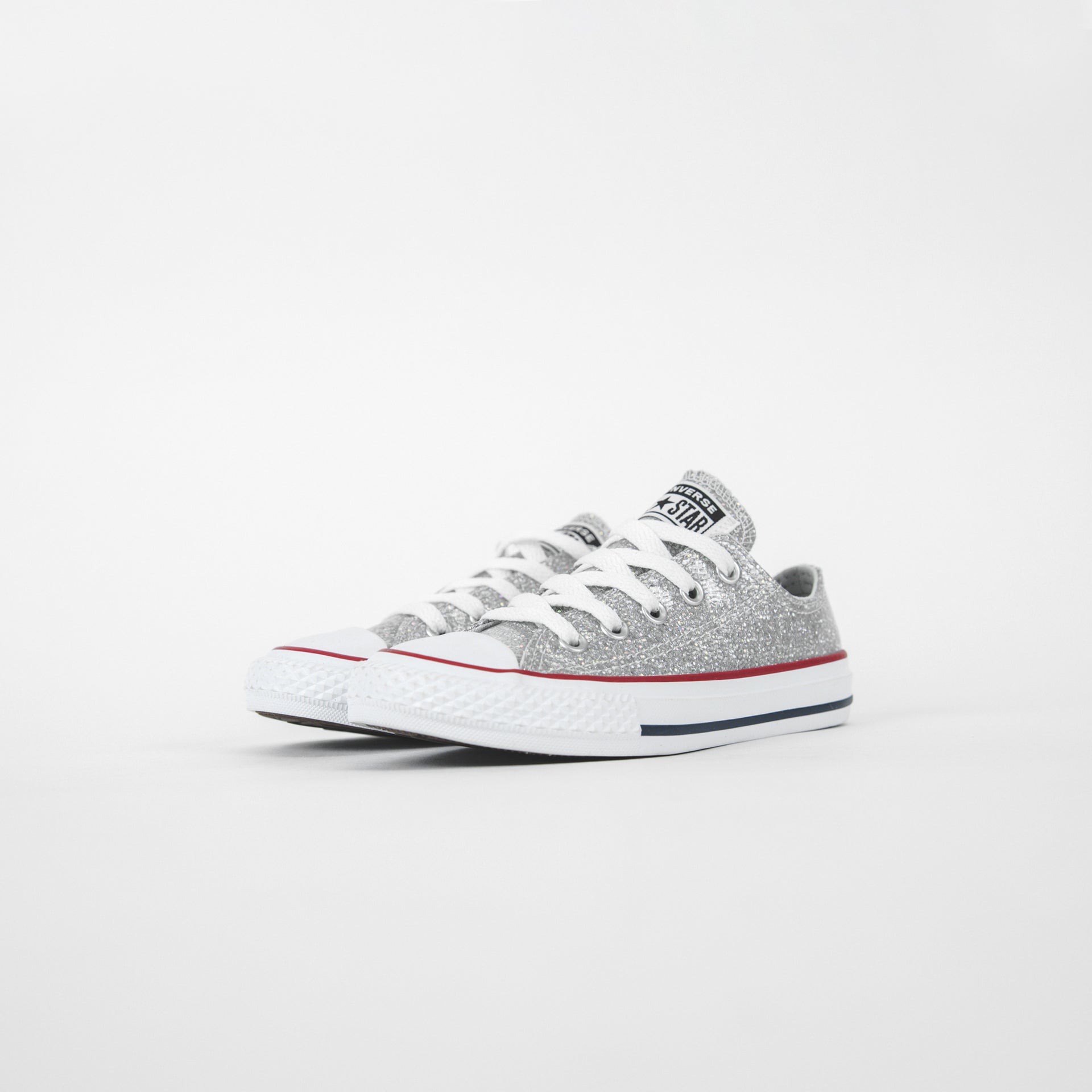Converse Pre-School Chuck Taylor All Star High Ox - Mouse / Enamel Red / White
