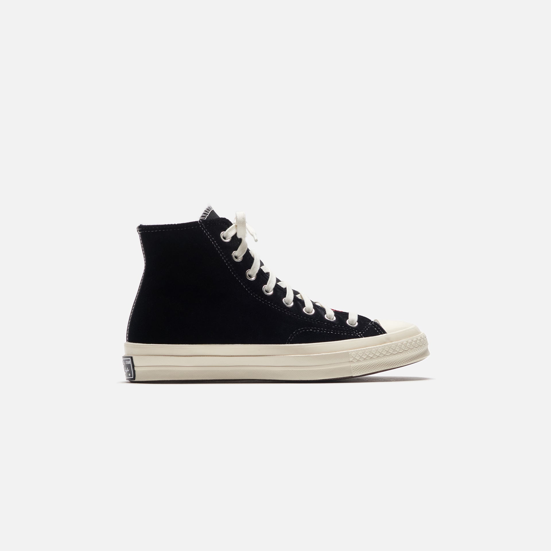 Converse Chuck 70 Beyond Retro Velvet - Black / Red / Egret