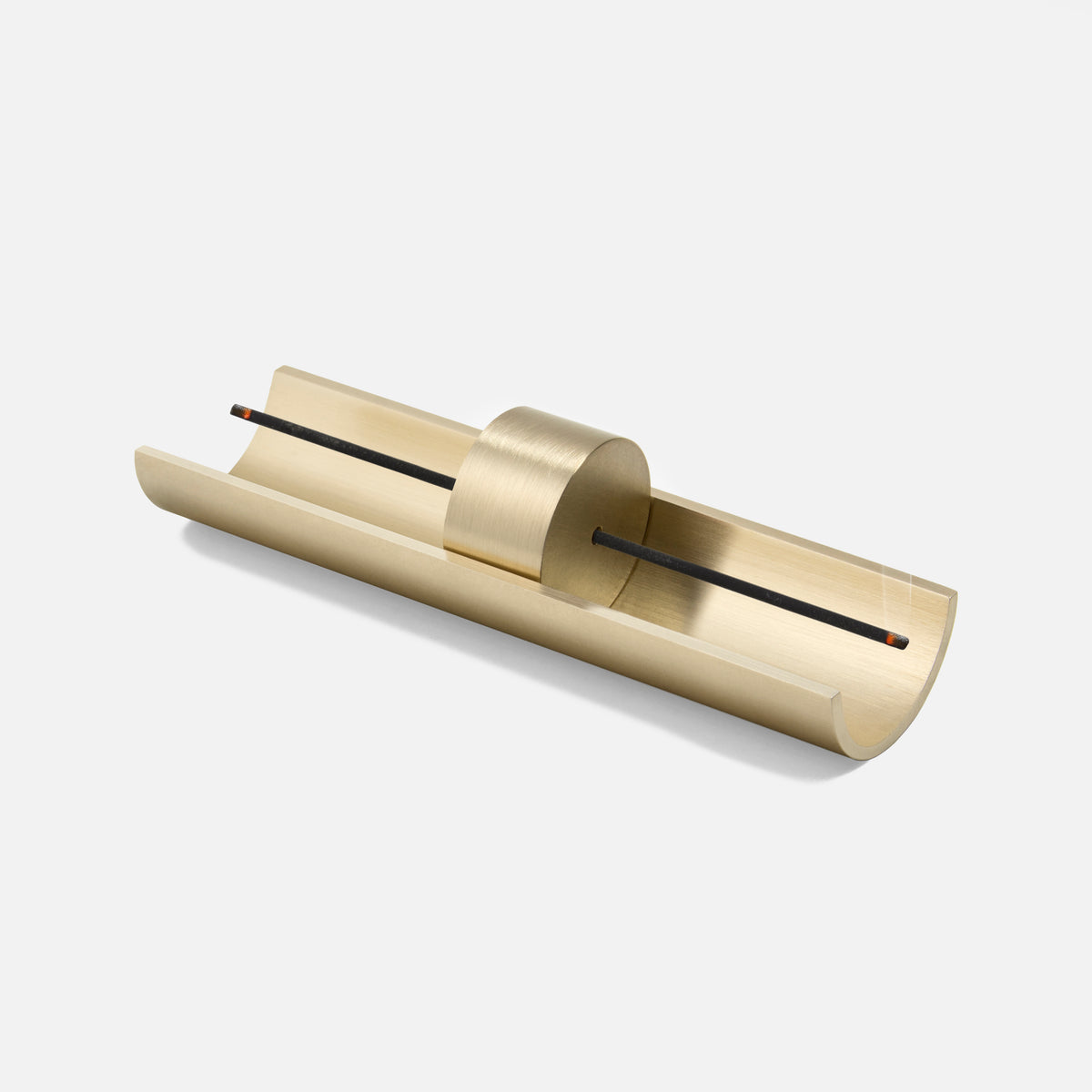 Cinnamon Projects Circa Solid Brass Incense Burner