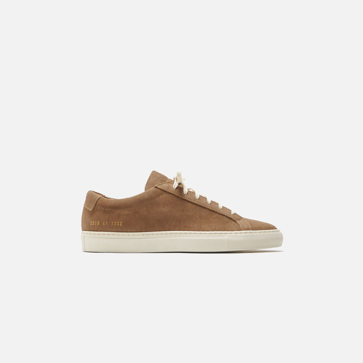 Common Projects Achilles Low Waxed Suede - Tan
