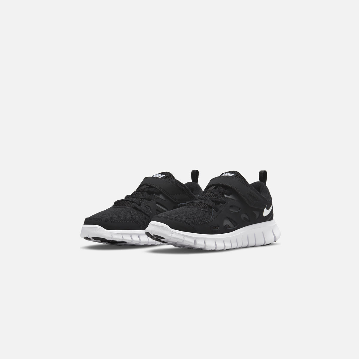 Nike Kids Free Run 2 - Black / White / Dark Grey