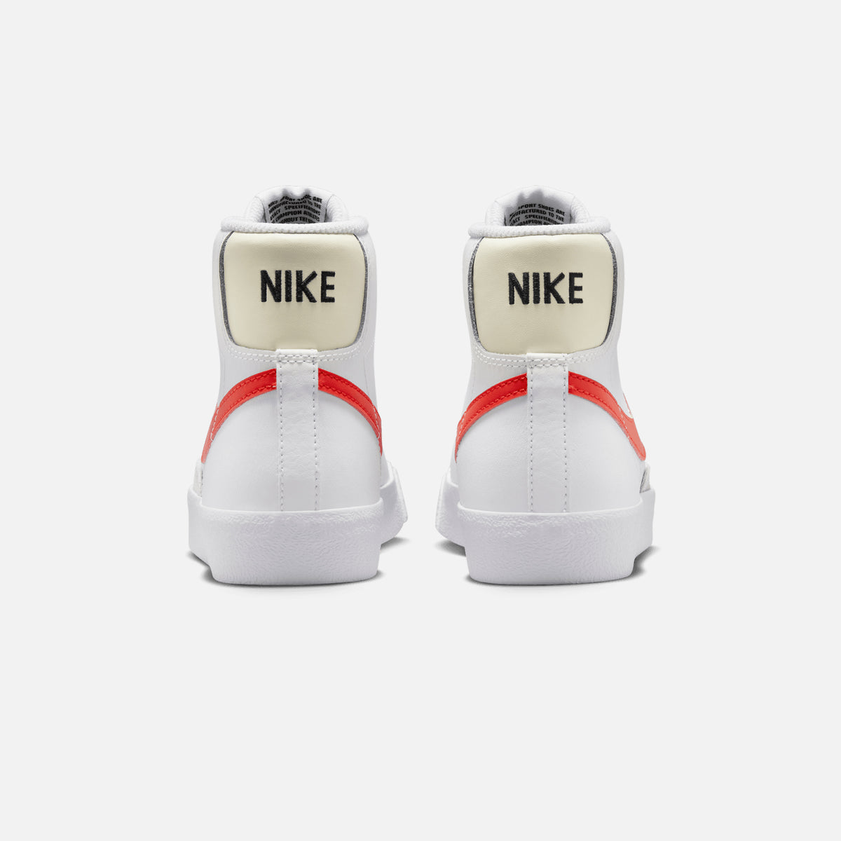 Nike Grade School Blazer Mid `77 - White / Picante Red / Coconut Milk