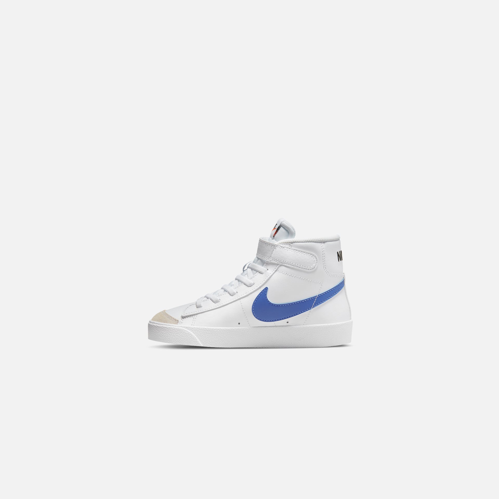 Nike Grade School Blazer Mid `77 - White / Habanero Red / Medium Blue / Black