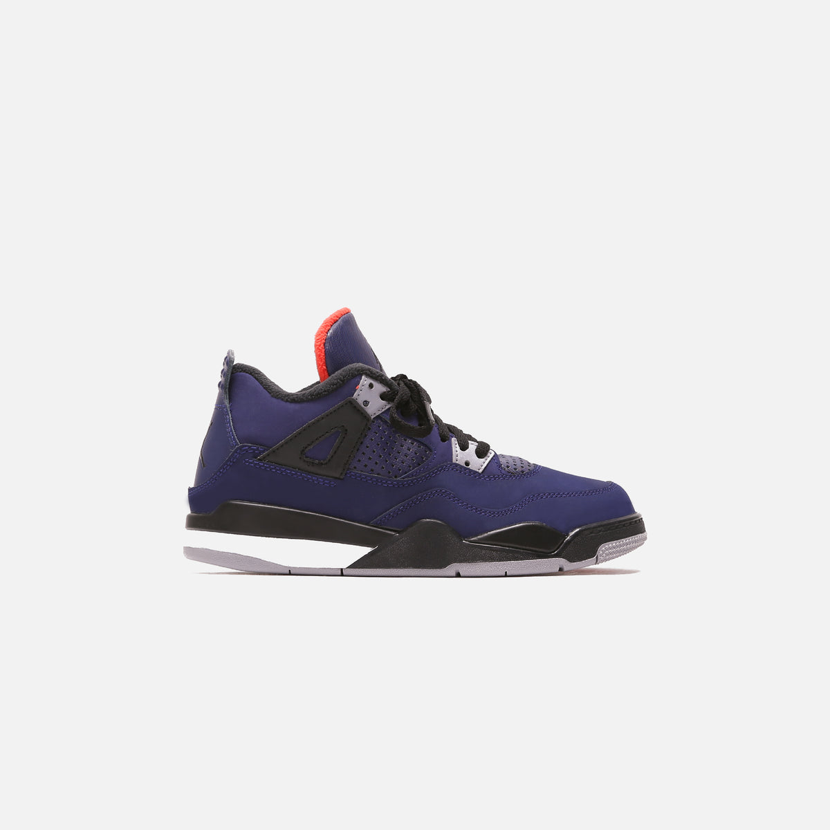 Nike Air Jordan Pre-School 4 Retro Winter - Loyal Blue / Black / White / Habanero Red