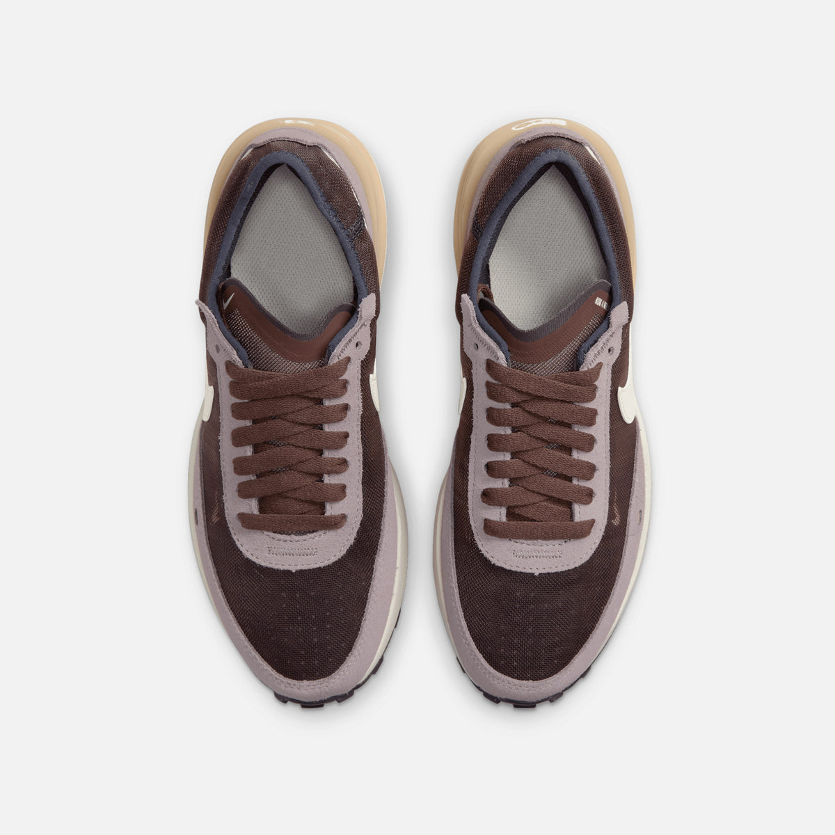 Nike Waffle One Grade School - Light Chocolate / Vapor Mauve / Coconut Milk / Natural