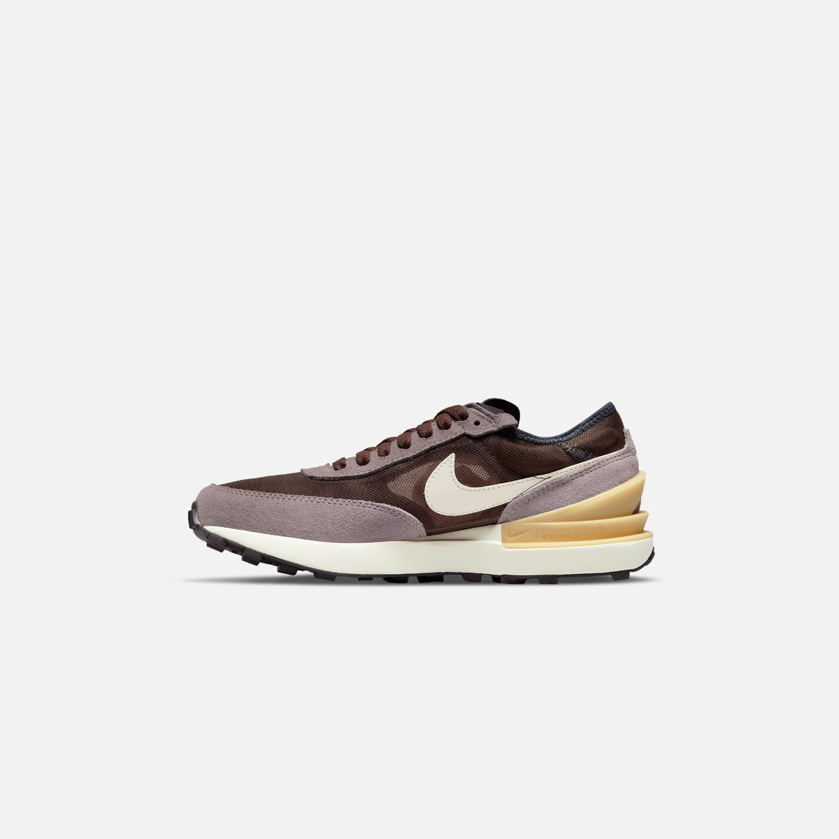Nike Waffle One Grade School - Light Chocolate / Vapor Mauve / Coconut Milk / Natural