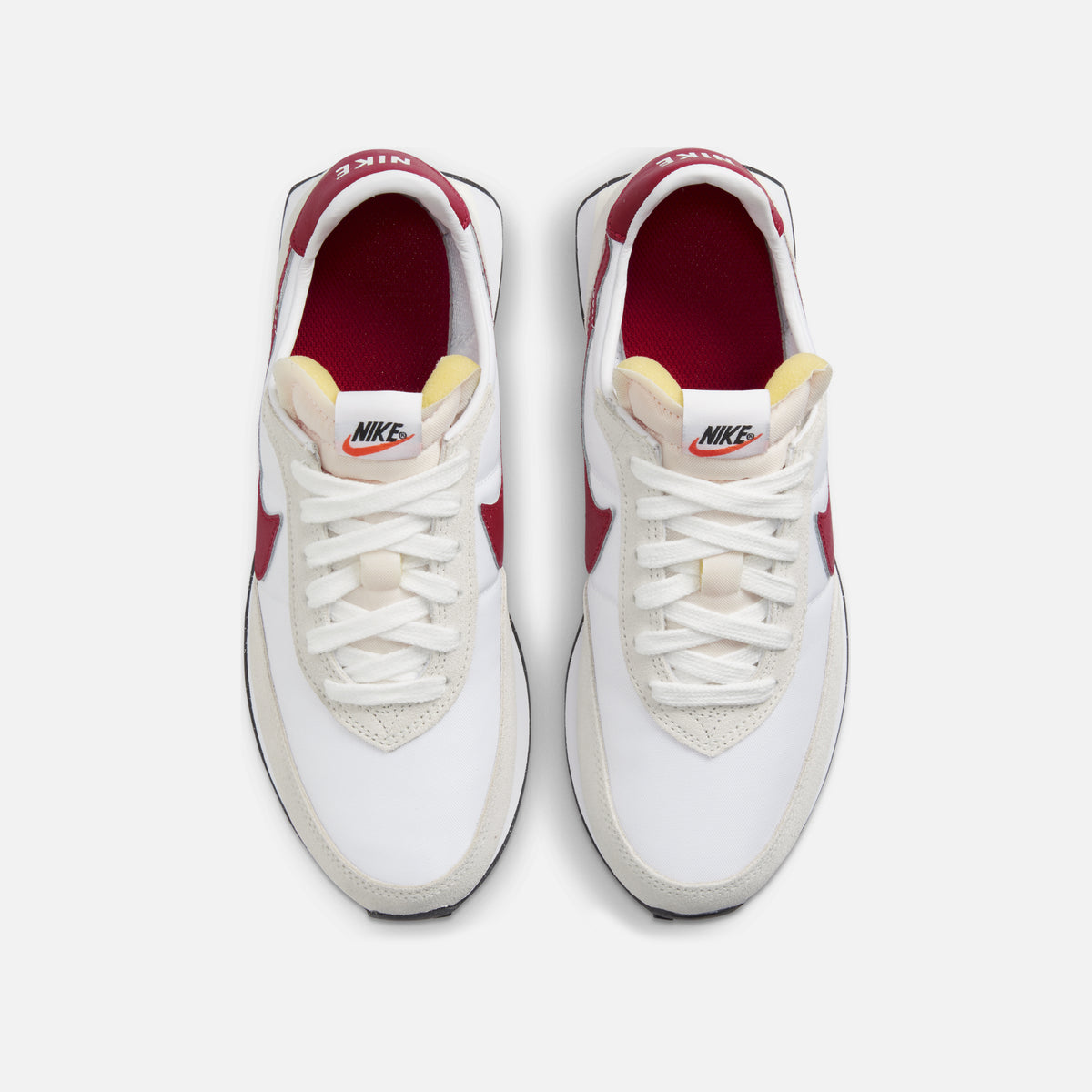 Nike Grade School Waffle Trainer 2 - White / Gym Red / Black / Bright Crimson