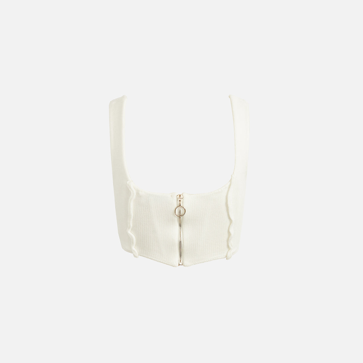 GUIZIO Open Seam Knit Corset - Wind