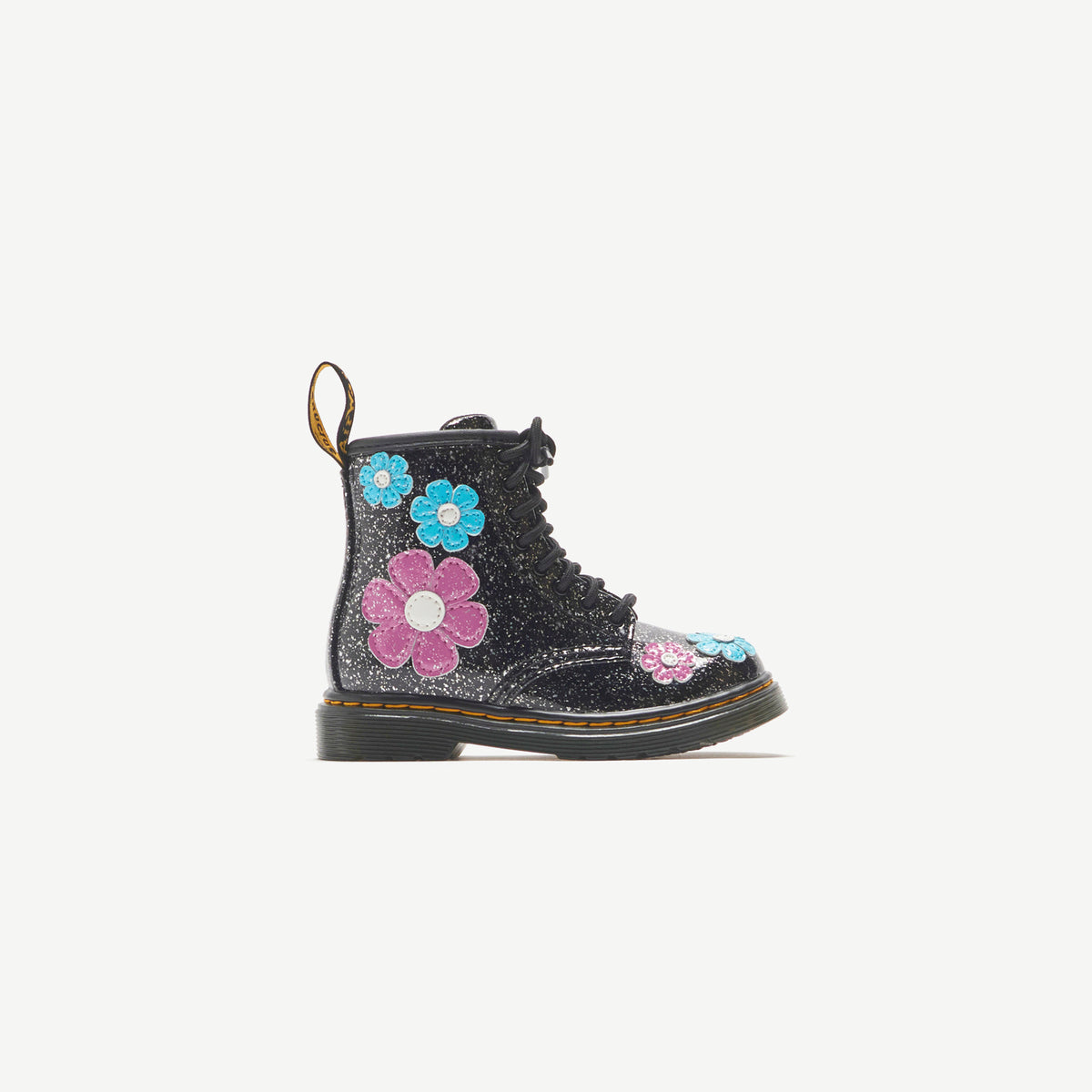 Dr. Martens Toddler 1460 Cosmic Glitter Boots - Multi