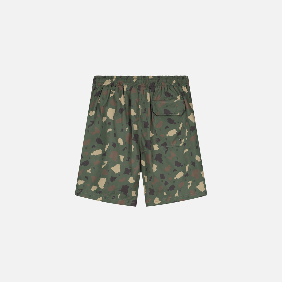 Daily Paper Recamo Swim - Green Camo