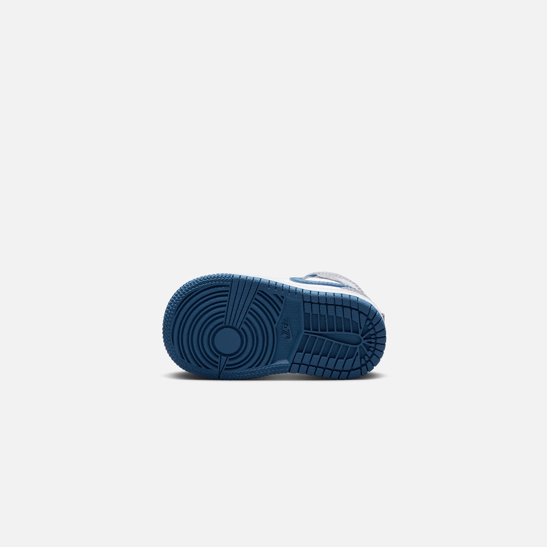 Air Jordan Toddler 1 Mid - Cement Grey / White / True Blue